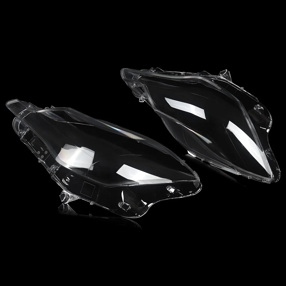 Left & Right Front Headlight Lens Covers for Maserati Quattroporte 2014–2017 Headlamp Shell - Image 5