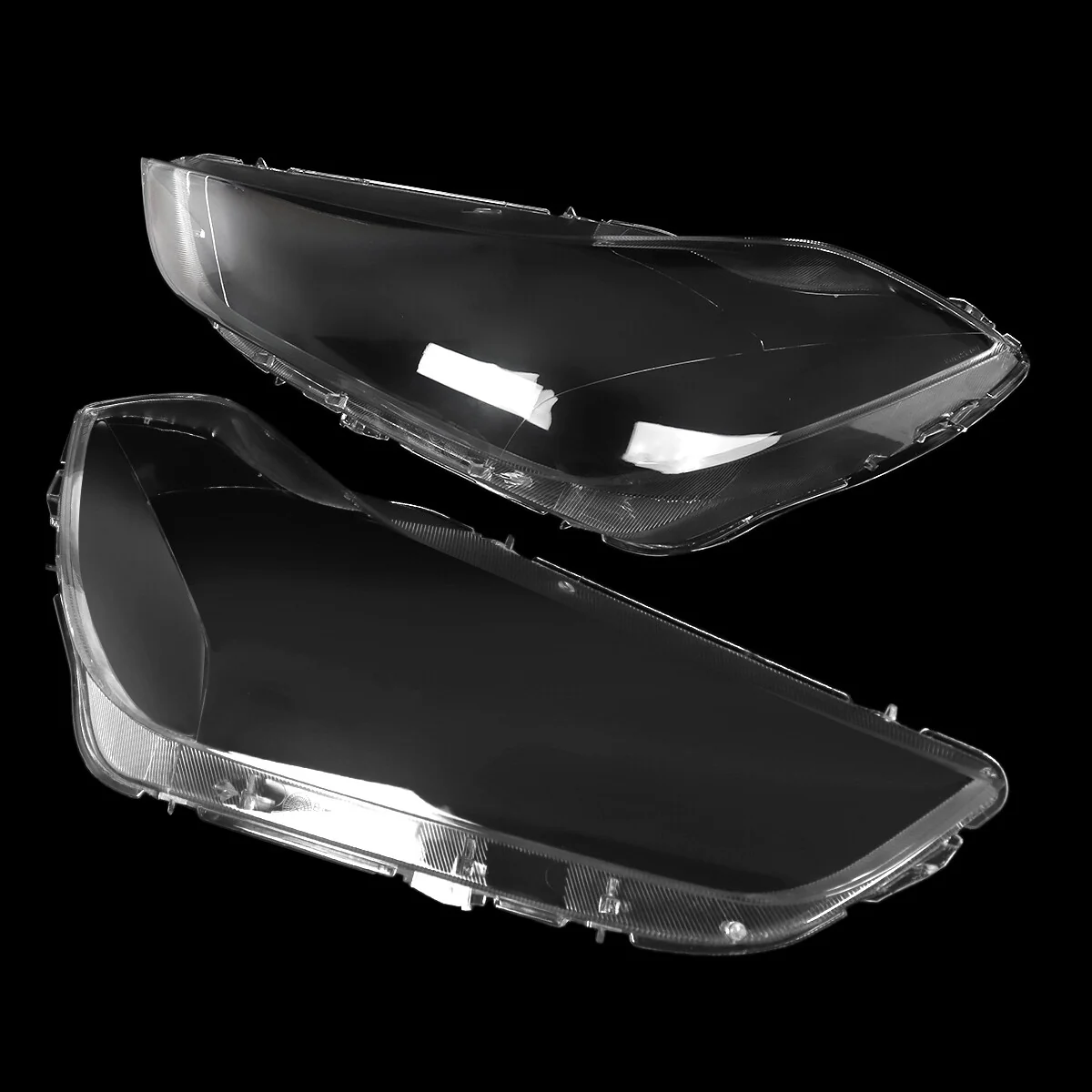 Left + Right Headlamp Clear Lens Cover Pair for Maserati Ghibli 2014-2022 Replacement Shells - Image 10