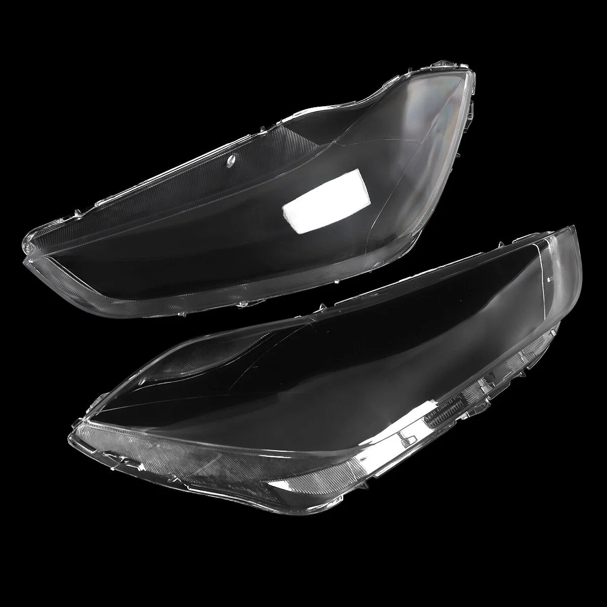 Left + Right Headlamp Clear Lens Cover Pair for Maserati Ghibli 2014-2022 Replacement Shells - Image 11
