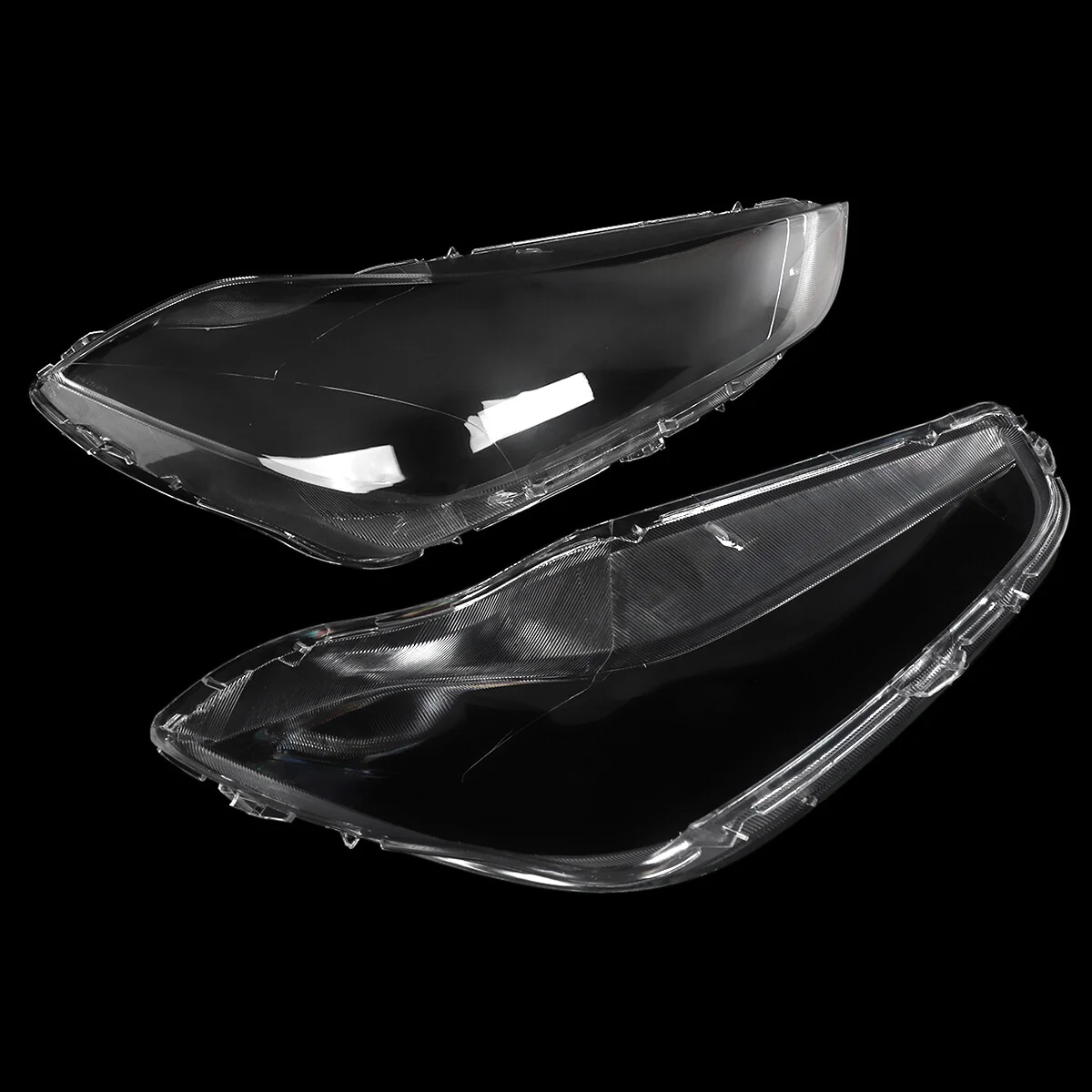 Left + Right Headlamp Clear Lens Cover Pair for Maserati Ghibli 2014-2022 Replacement Shells - Image 13