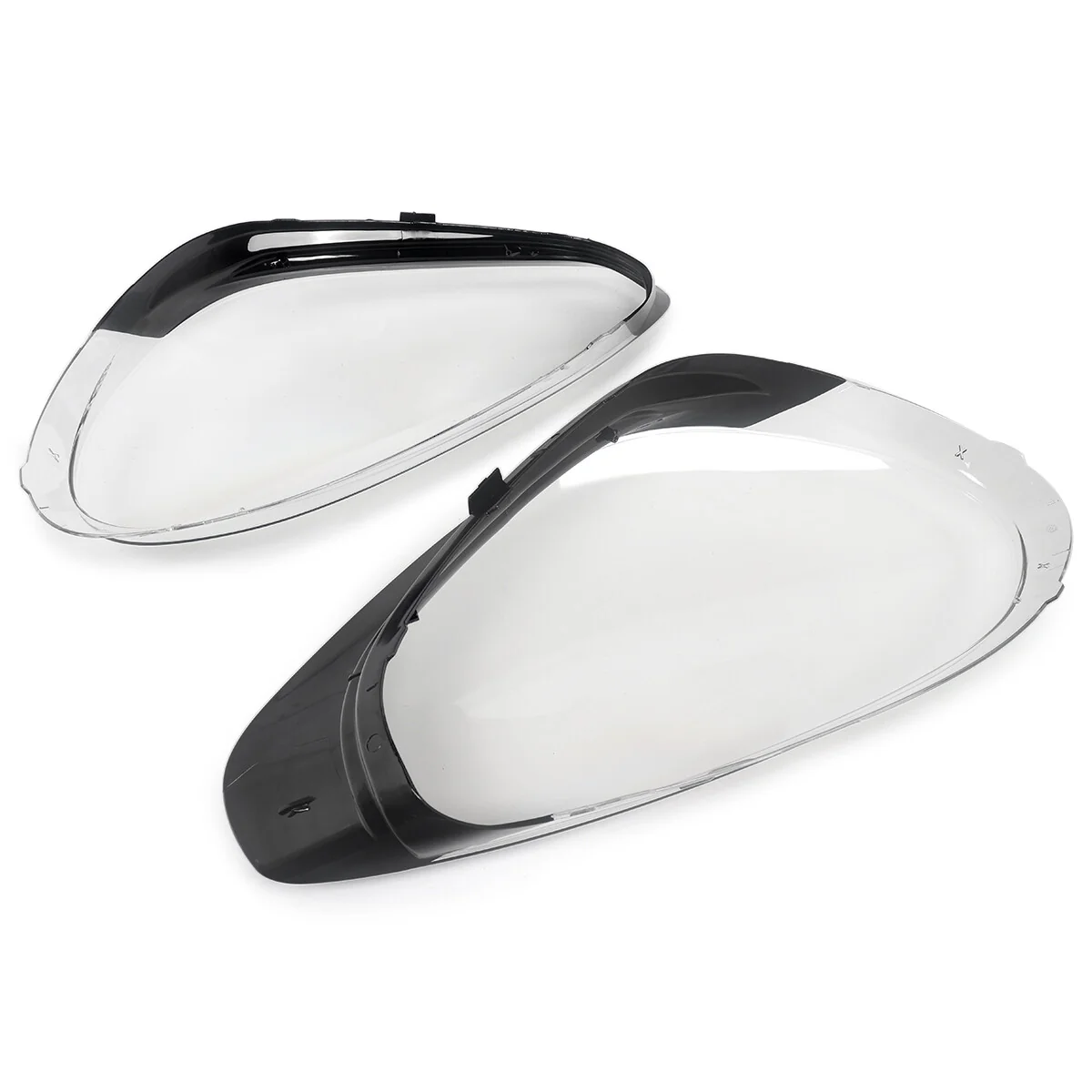 Left + Right Headlight Lens Clear Covers for 2015 2016 2017 Porsche Cayenne - Image 13