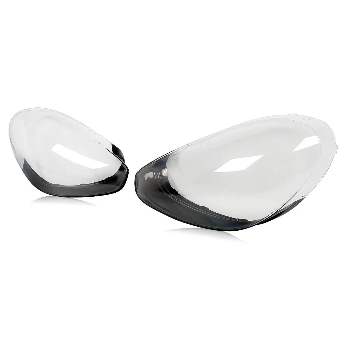 Left + Right Headlight Lens Clear Covers for 2015 2016 2017 Porsche Cayenne - Image 6