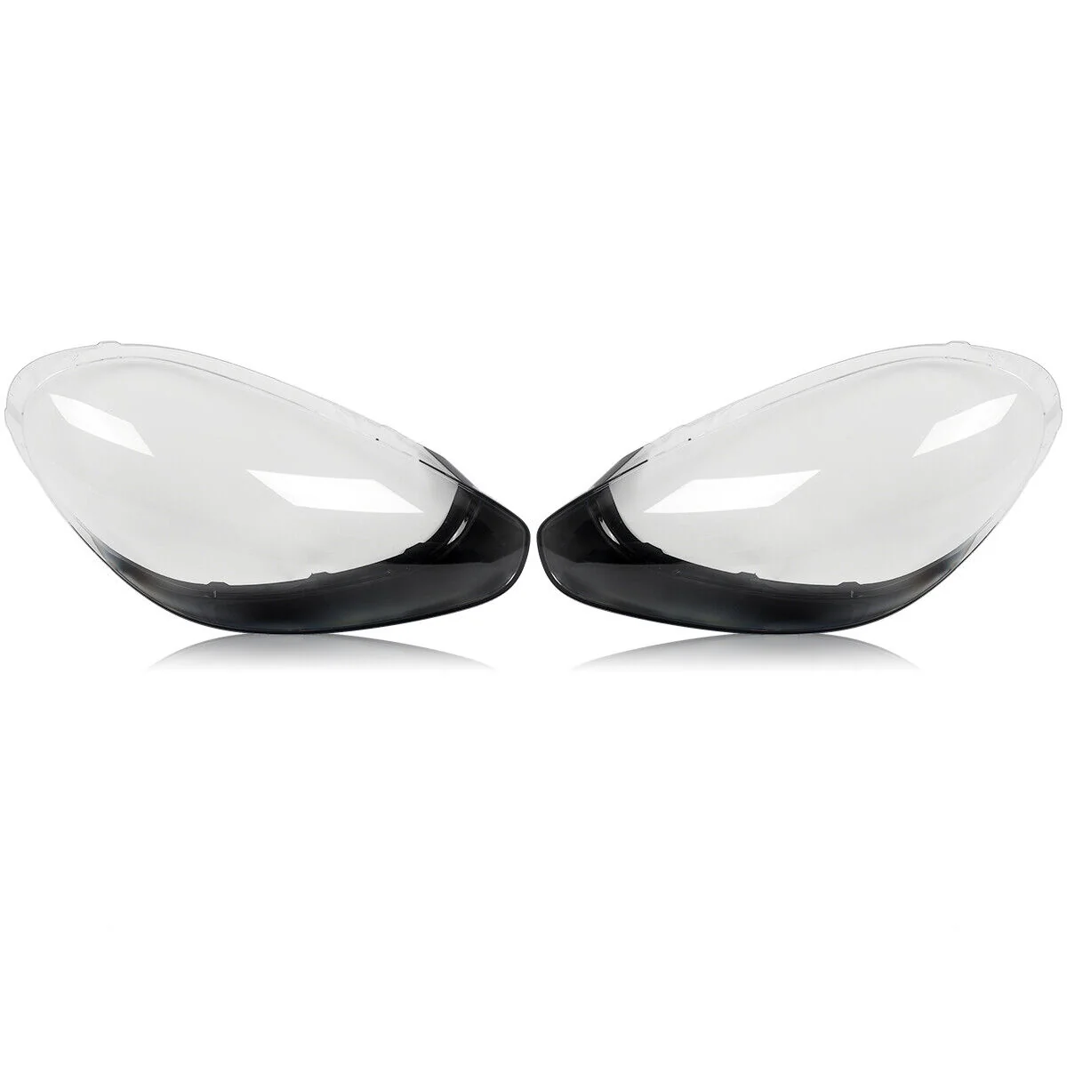Left + Right Headlight Lens Clear Covers for 2015 2016 2017 Porsche Cayenne - Image 7