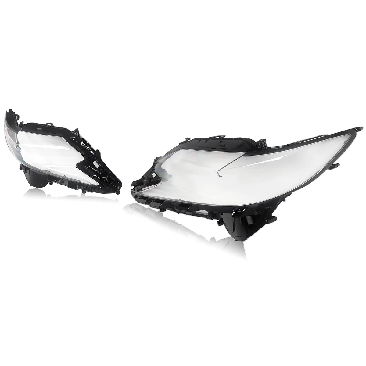 Left + Right Headlight Lens Cover For Lexus ES200 ES300 ES350 2016 2017 2018 Headlamp Shells - Image 3