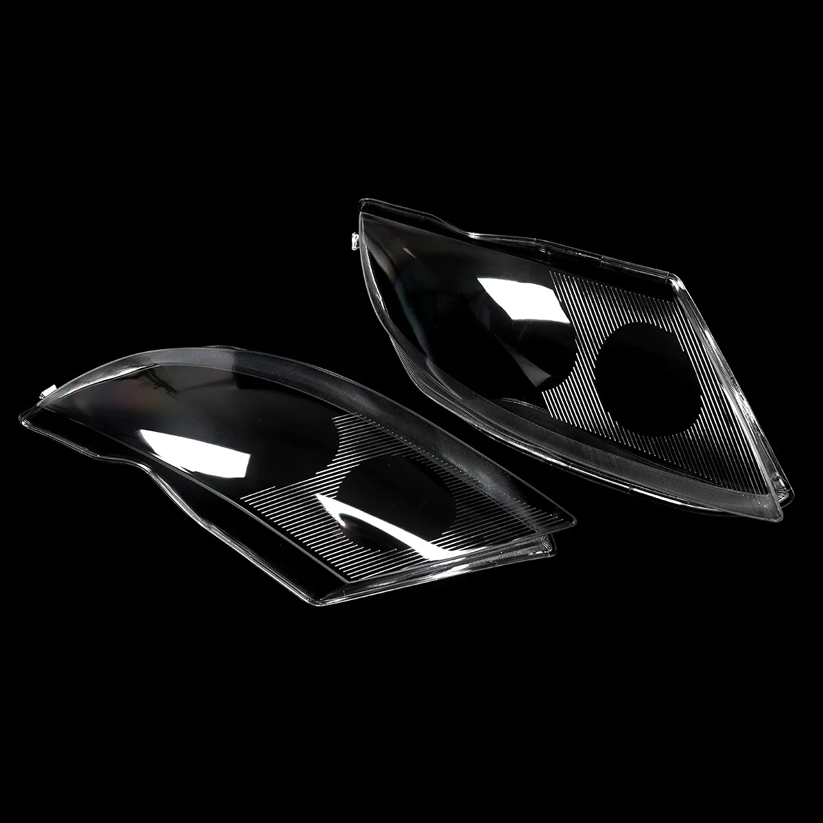 Left & Right Headlight Lens Cover Pair Clear for BMW Z4 E85 2003-2008 - Image 6
