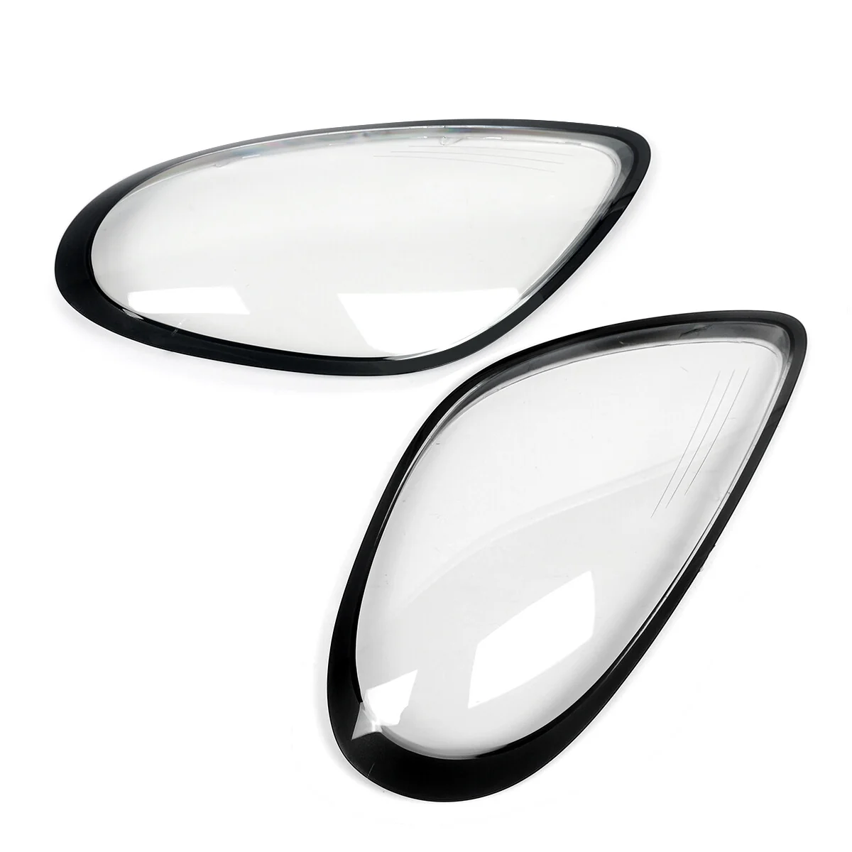 Left + Right Headlight Lens Cover Shells for Porsche Boxster Cayman 981 2014 2015 2016 - Image 10