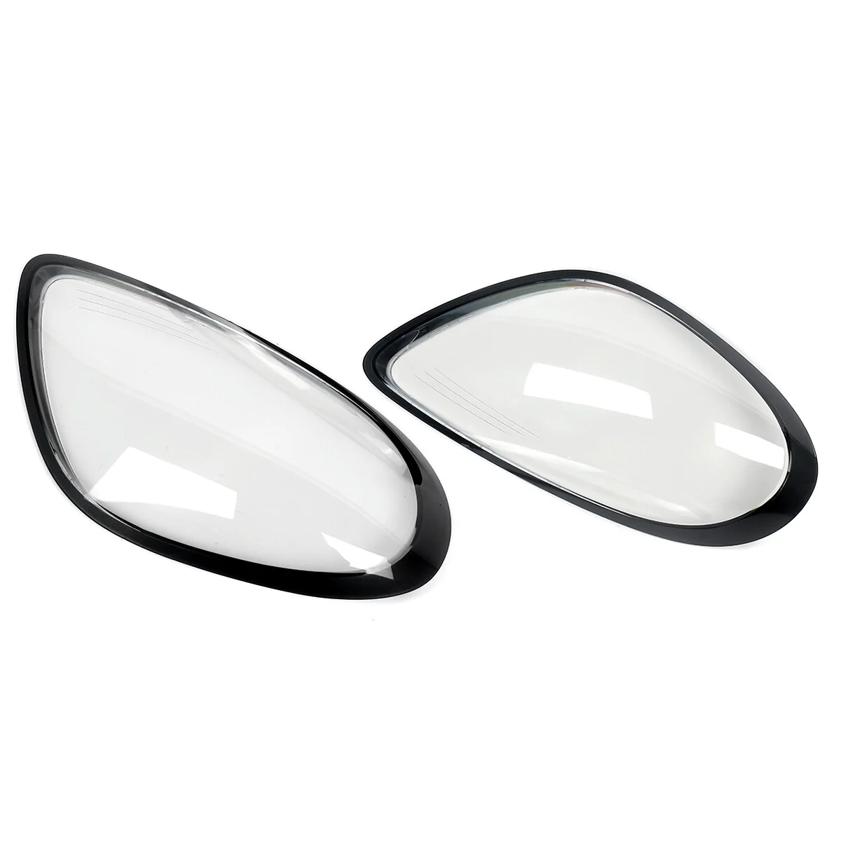 Left + Right Headlight Lens Cover Shells for Porsche Boxster Cayman 981 2014 2015 2016 - Image 14