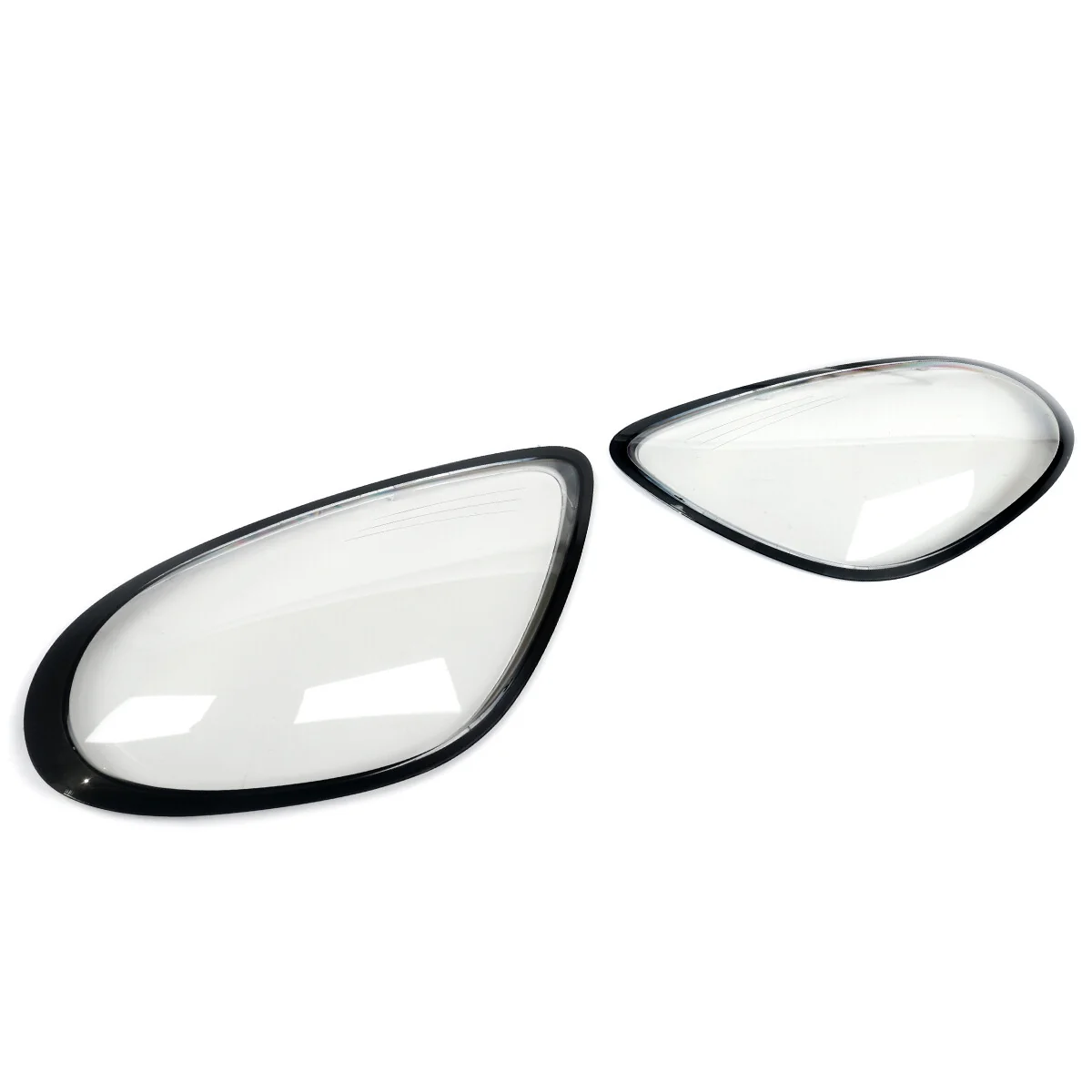 Left + Right Headlight Lens Cover Shells for Porsche Boxster Cayman 981 2014 2015 2016 - Image 9