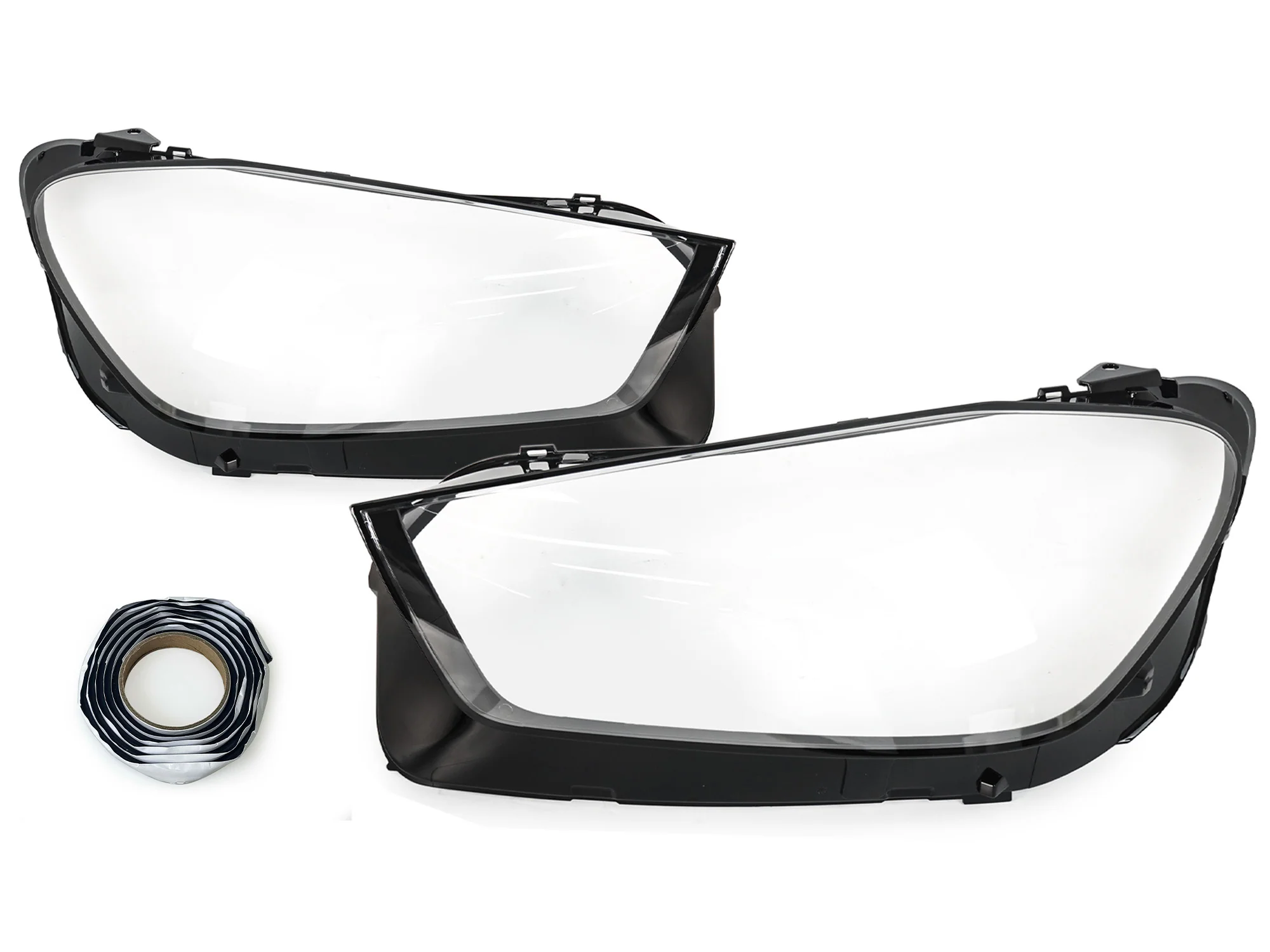 Pair Headlight Headlamp Lens Cover For Mercedes GLE W167 2020-2022 Left+Right - Image 3