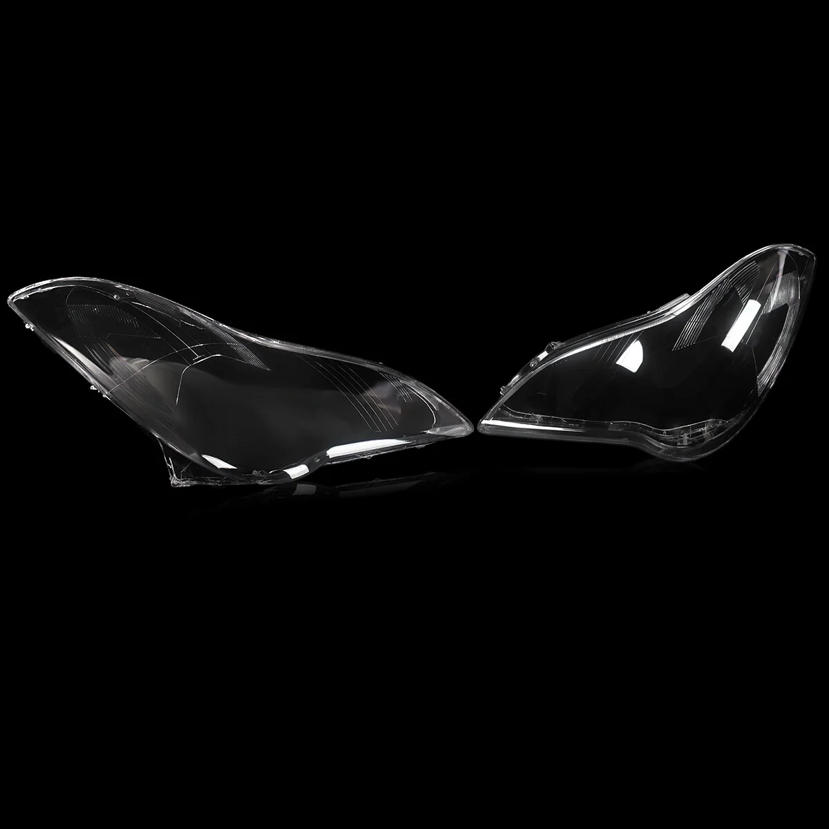 Left & Right Headlight Lens Covers for Infiniti QX50 EX25 EX35 2008–2012 Headlamp Shell - Image 3