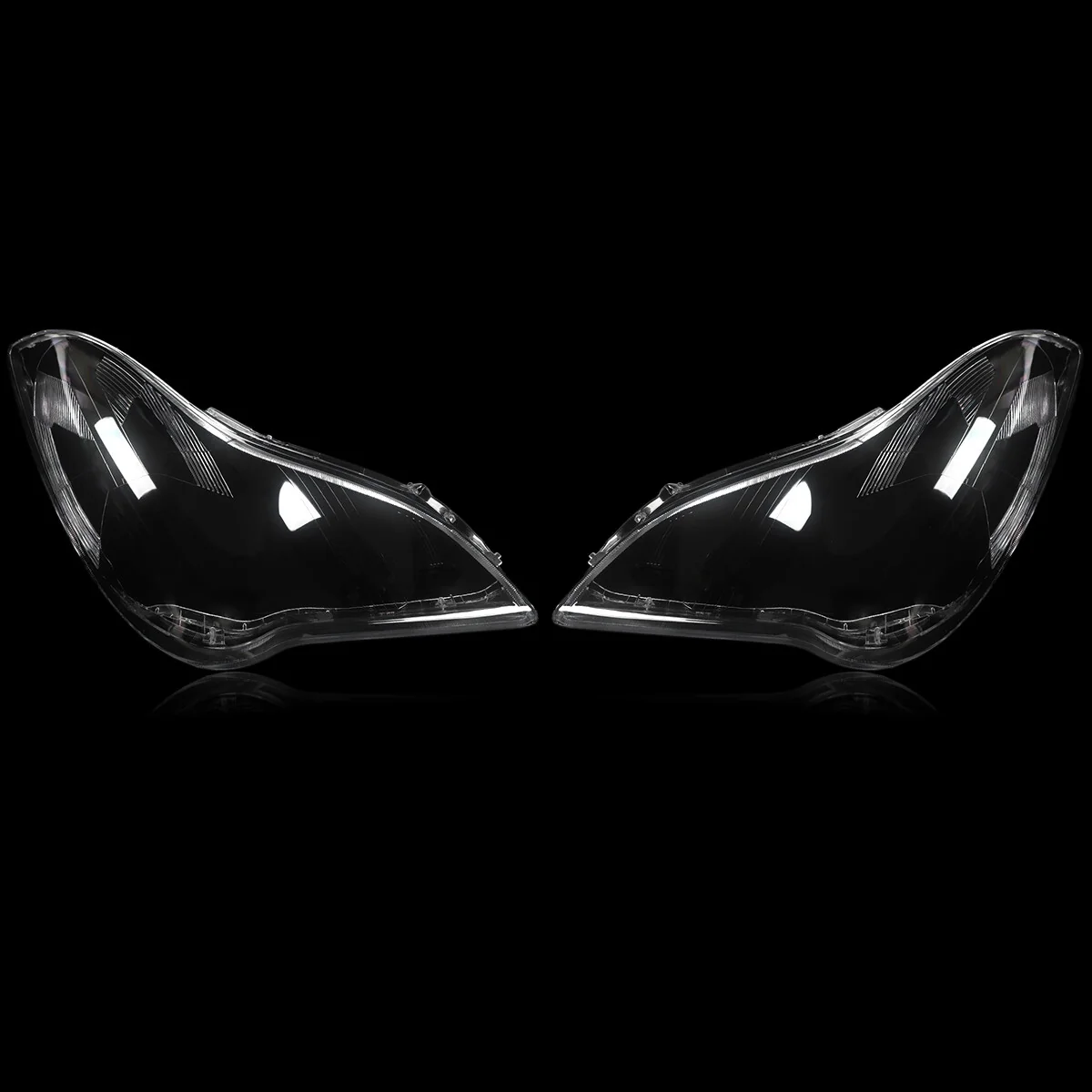 Left & Right Headlight Lens Covers for Infiniti QX50 EX25 EX35 2008–2012 Headlamp Shell - Image 5