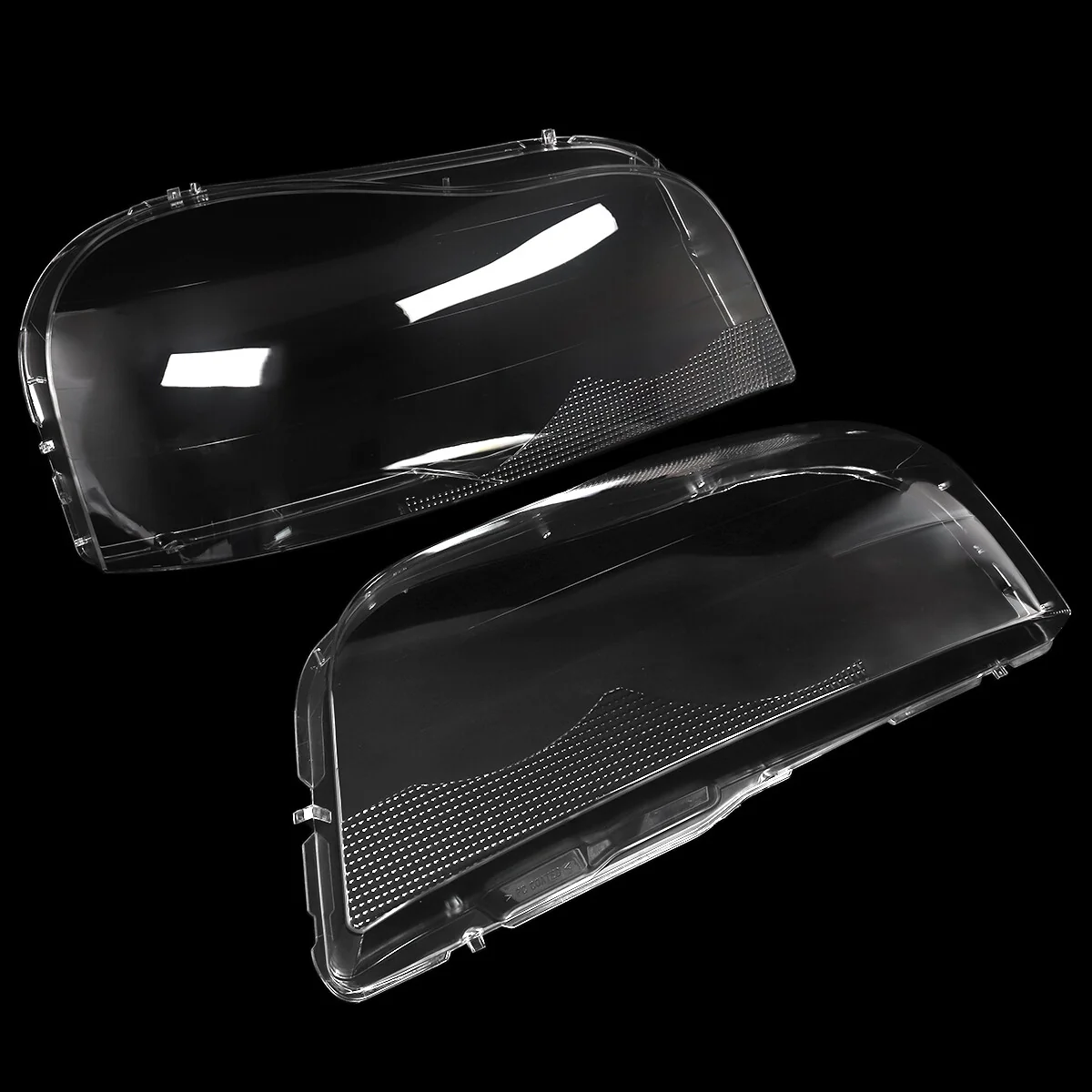 Left+Right Headlight Lens Lampshade Cover Replacement For Volvo XC90 2004-2013 - Image 10