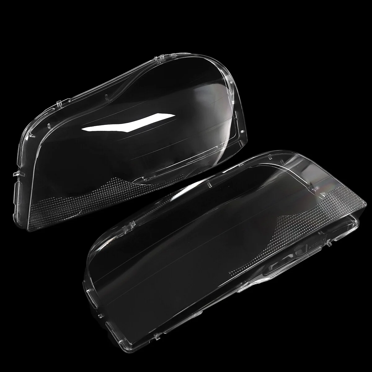 Left+Right Headlight Lens Lampshade Cover Replacement For Volvo XC90 2004-2013 - Image 8