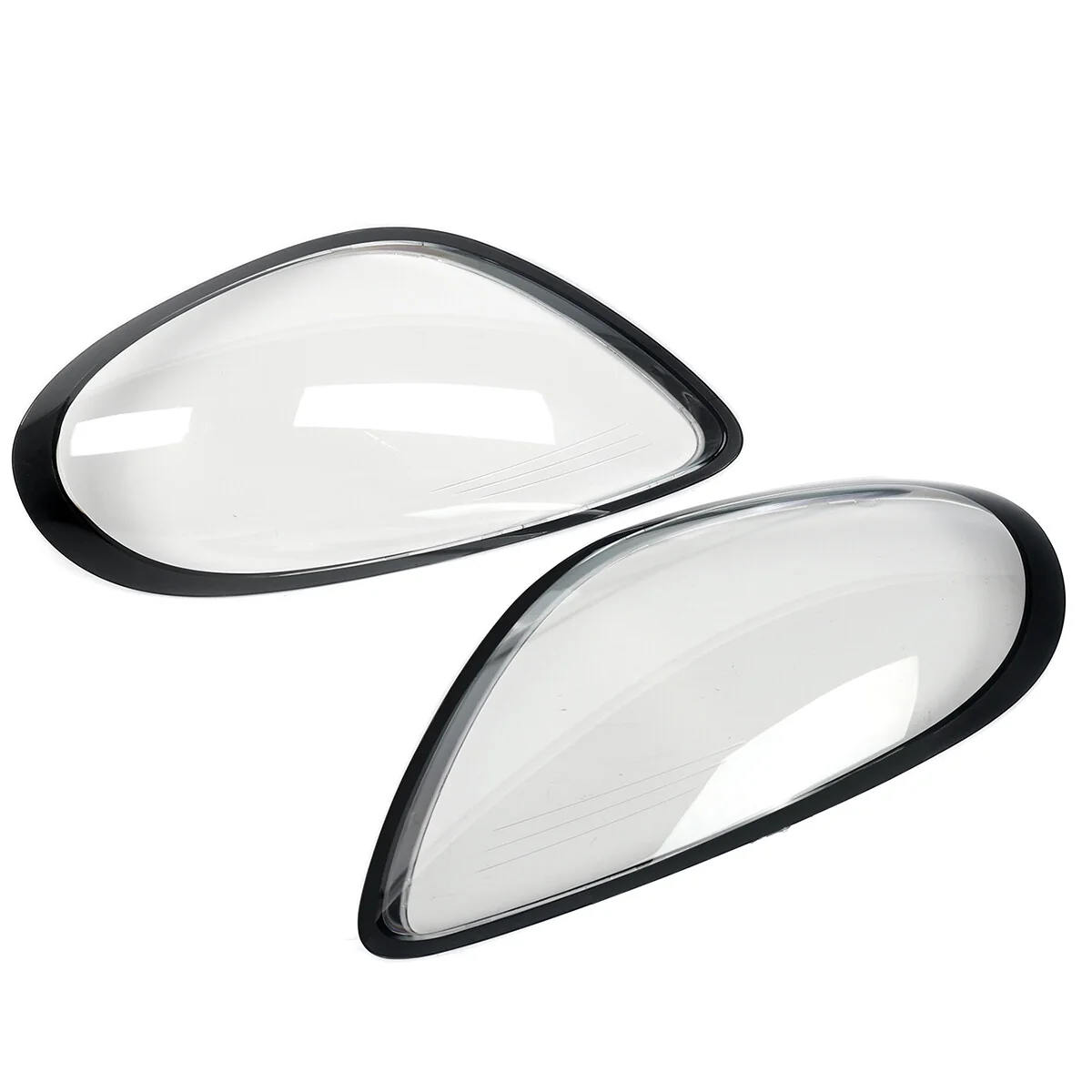 Left+Right Headlight Lens Replacement Covers for 2014 2015 2016 Porsche Cayman/Boxster 981 - Image 10