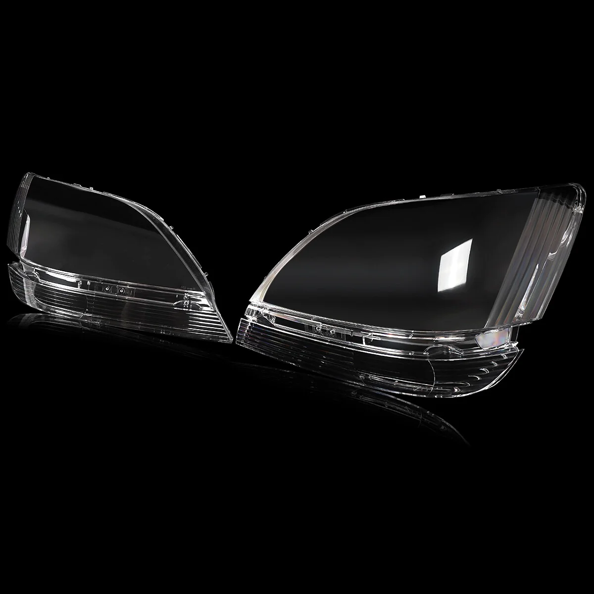 Left & Right Pair Front Clear Headlight Lens Covers for Lexus RX300 1998-2002 - Image 10