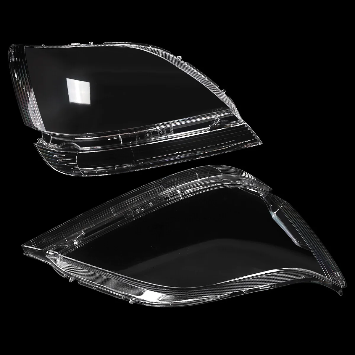 Left & Right Pair Front Clear Headlight Lens Covers for Lexus RX300 1998-2002 - Image 9