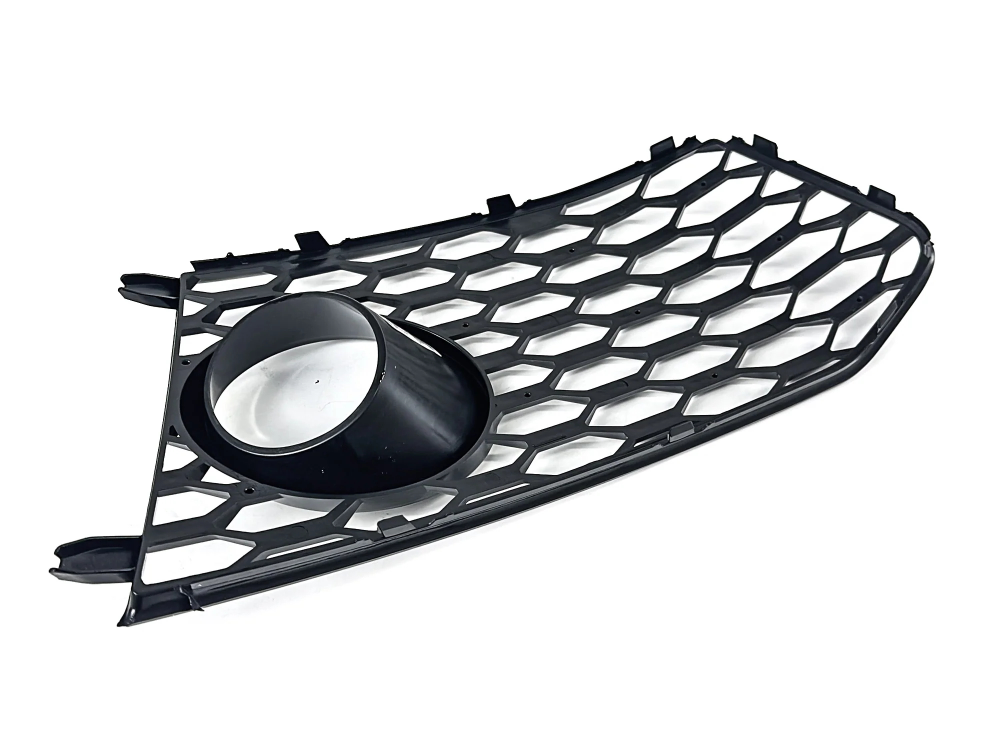 Left+Right Side Bumper Fog Light Lamps Frame Grille Cover For Audi RS6 2014-2018 - Image 11