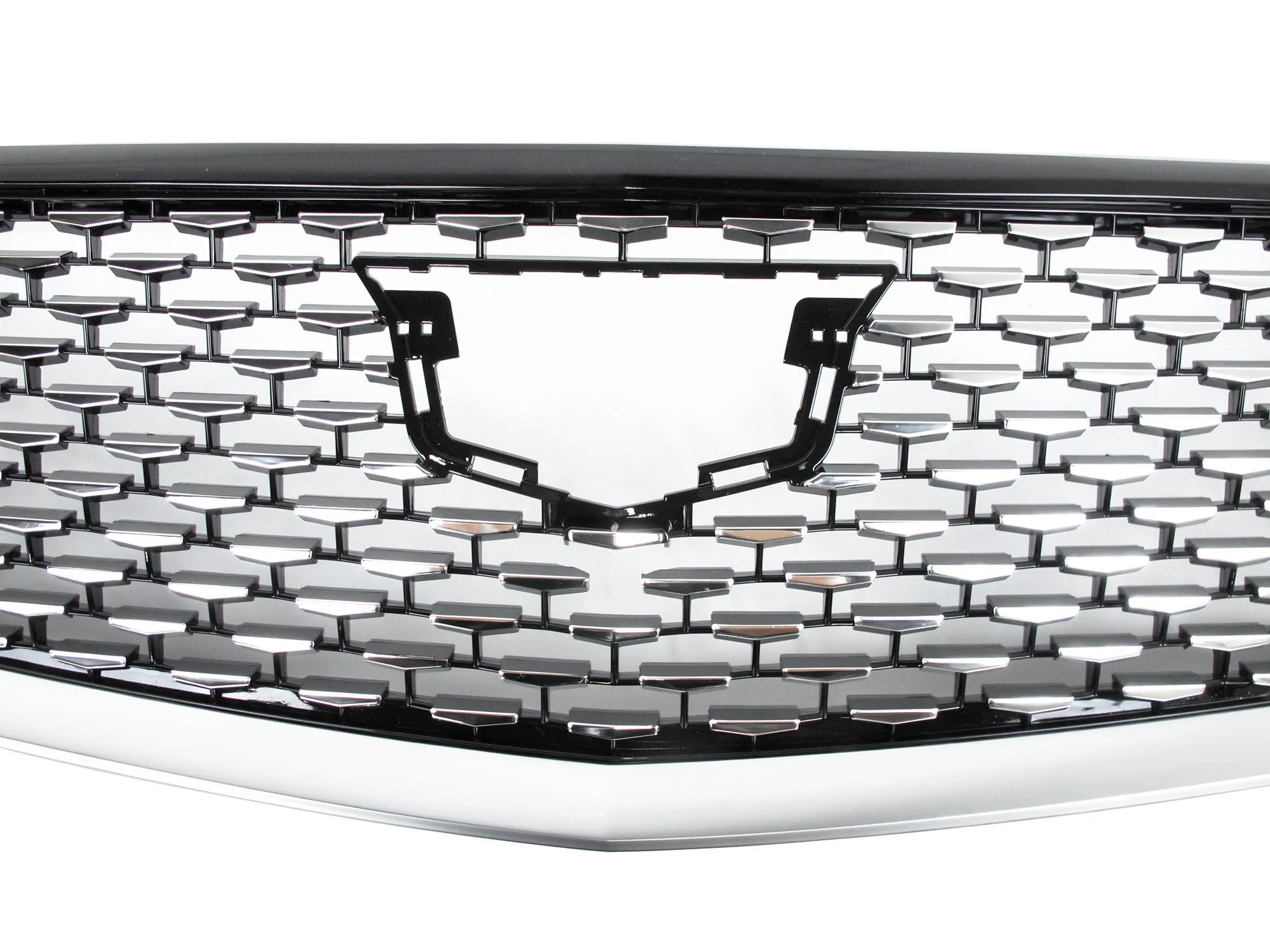Chrome Diamond Upper Grille for Cadillac CT5 2020-2023 w/o Camera - Image 6