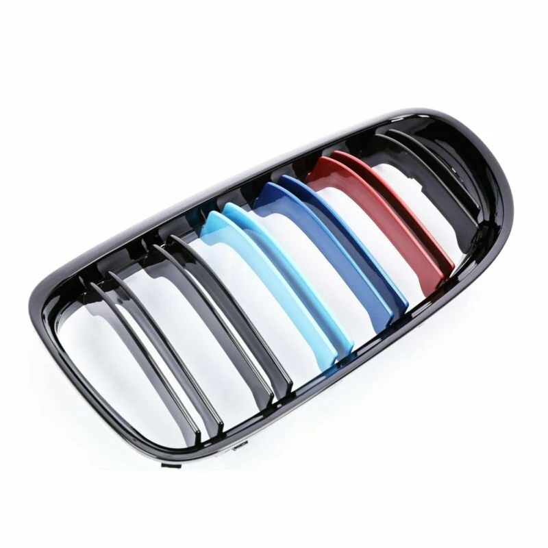 M-Color Front Kidney Grill for BMW E90 E91 4DR Sedan LCI 2009-2011 - Image 8