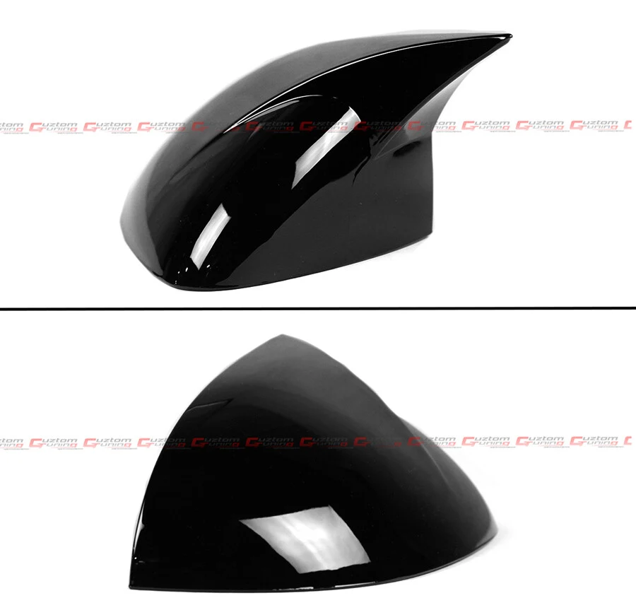 M-Style Gloss Black Side Mirror Cover Caps Overlay for Mercedes C-Class W206 C43 C63 C300 2022-2025 - Image 3