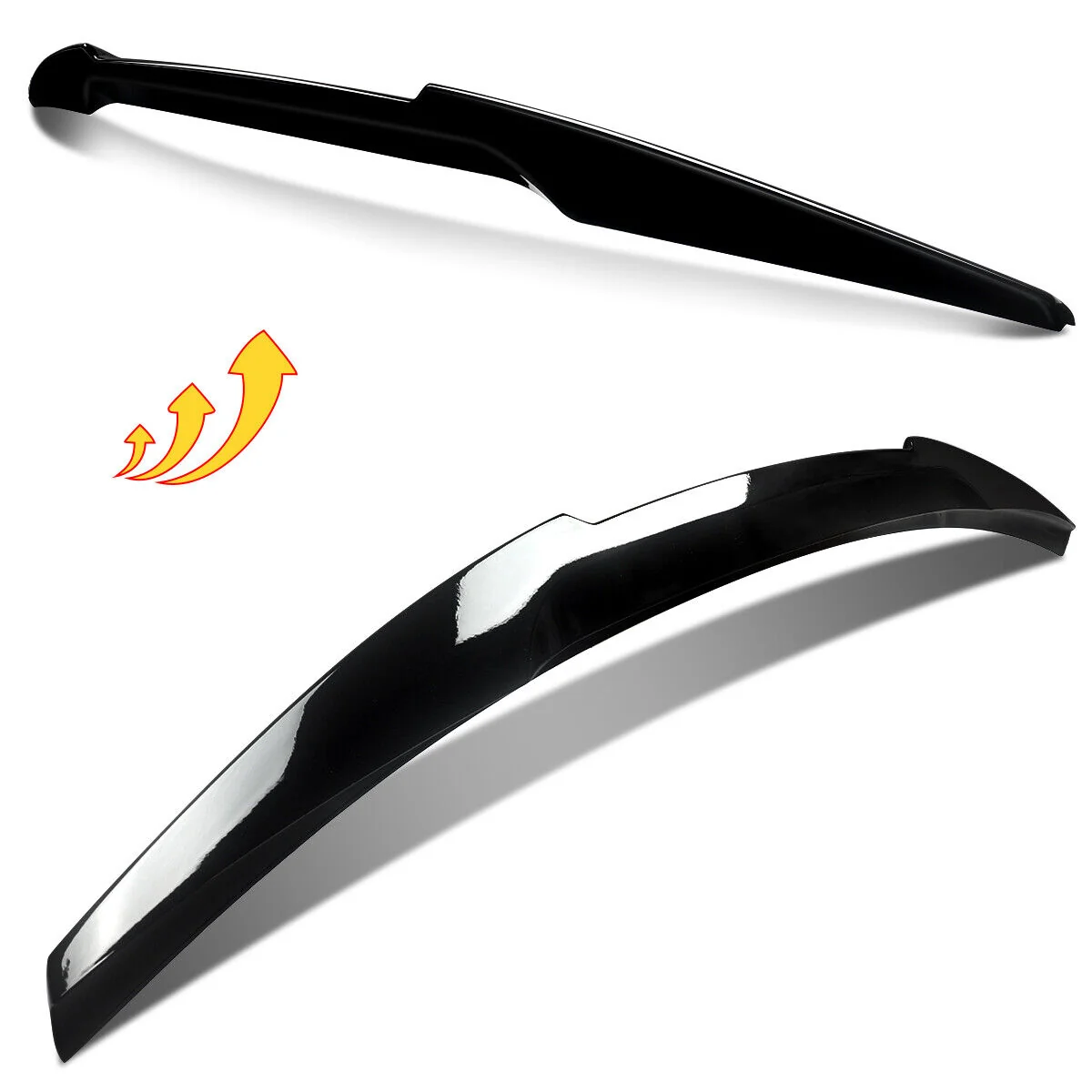 Gloss Black Spoiler Wing For Audi A5 B8 B8.5 Coupe 2008-2016 - Image 9
