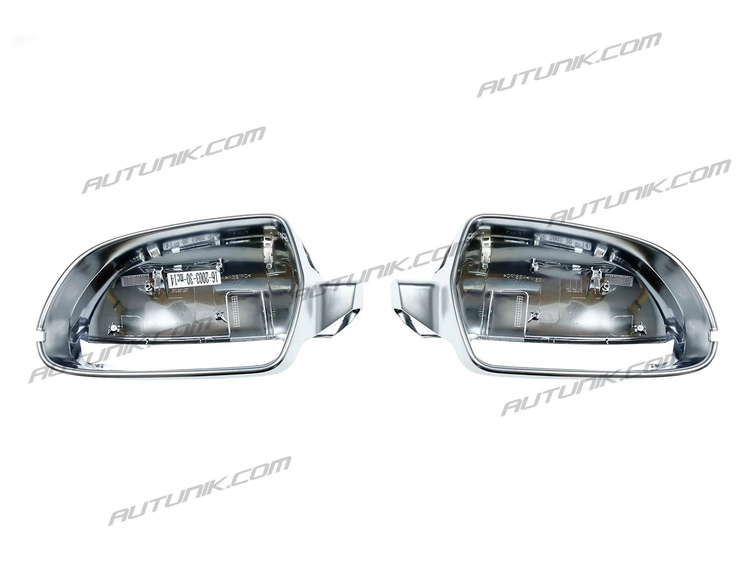 2x For AUDI A4 B8.5 S4 A5 8T S5 RS5 2013-2016 Matte Chrome Side Mirror Cover Caps with Lane Assist - Image 13