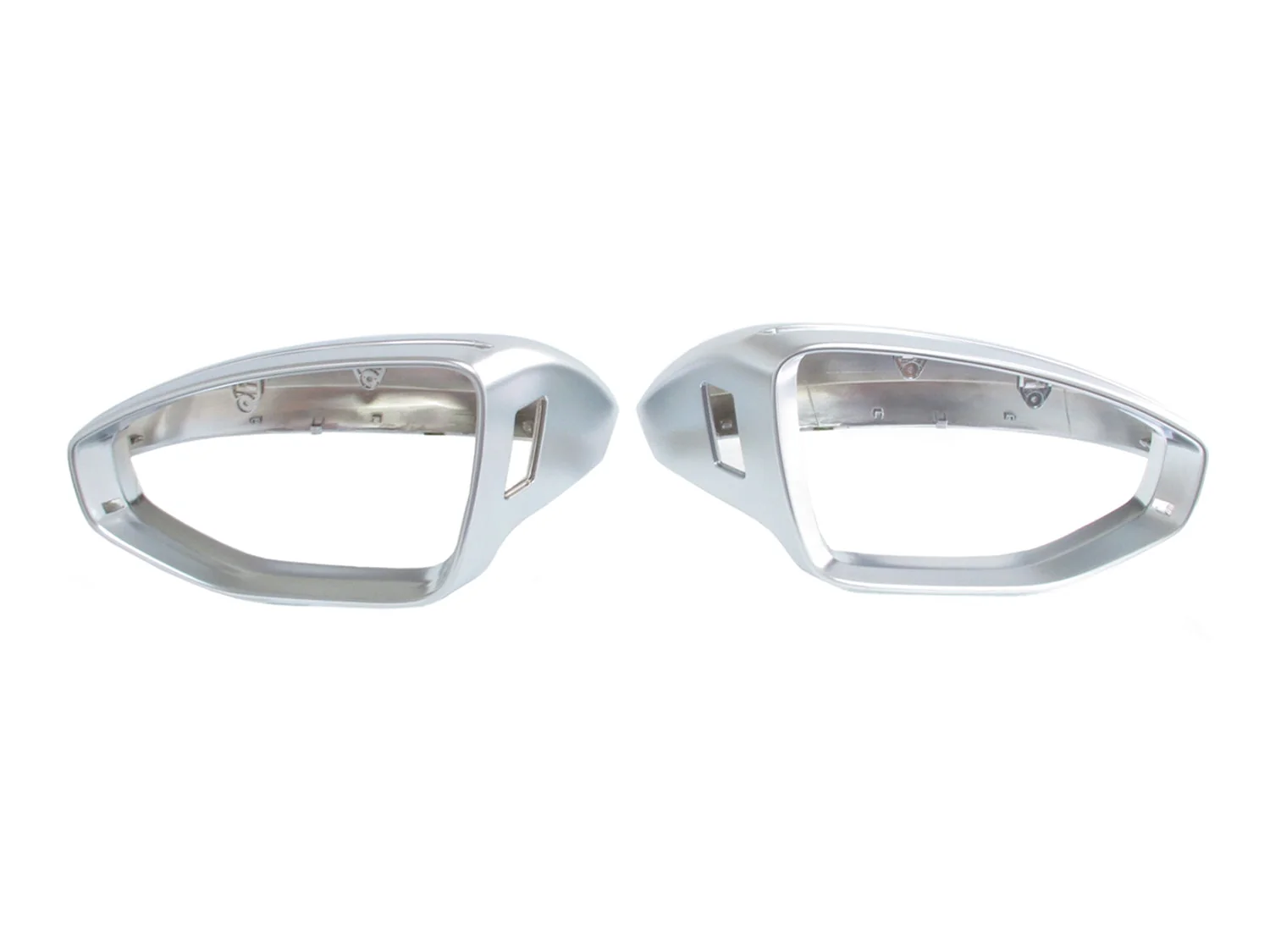 2x For 2019-2026 Audi A6 C8 S6 A7 4K S7 Chrome Side Mirror Cover Caps With Lane Assist - Image 7