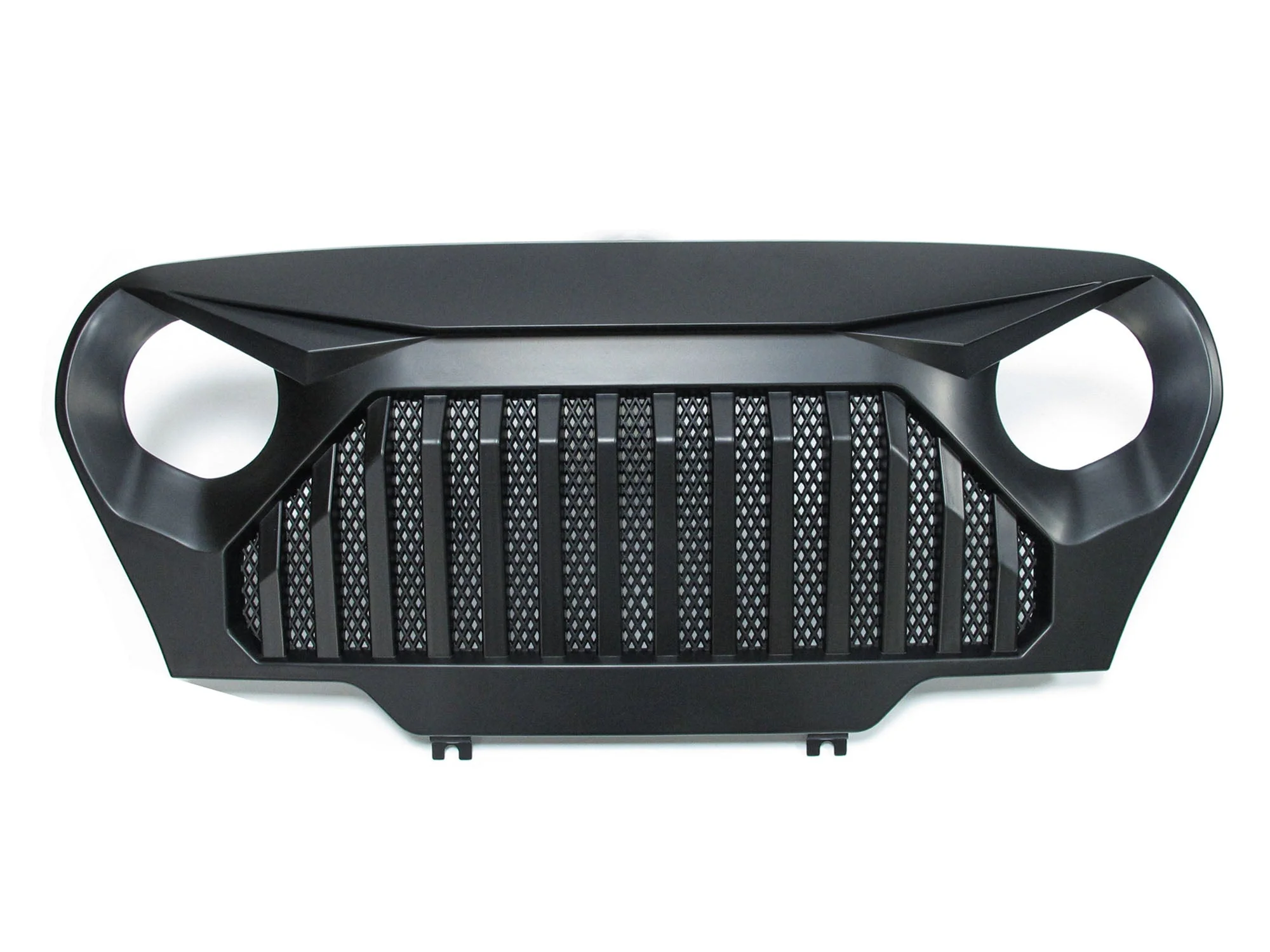 Matte Black Front Gladiator Grill Grille for Jeep Wrangler TJ 1997-2006 - Image 3