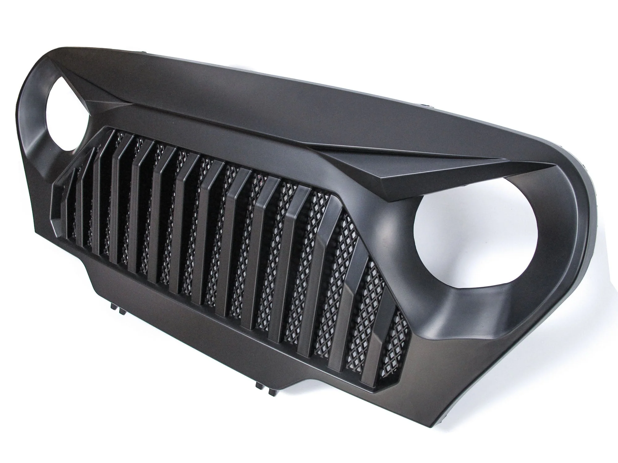 Matte Black Front Gladiator Grill Grille for Jeep Wrangler TJ 1997-2006 - Image 4