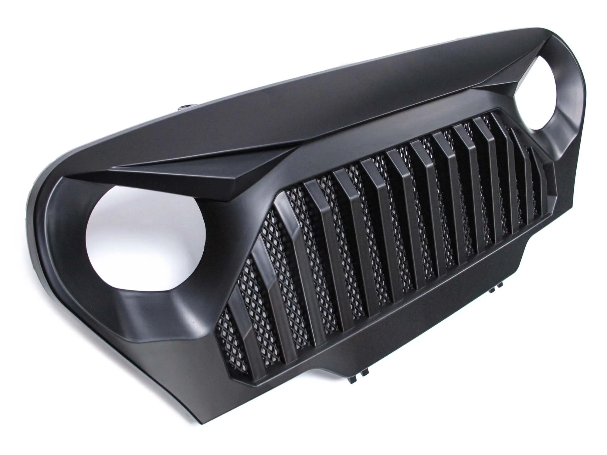 Matte Black Front Gladiator Grill Grille for Jeep Wrangler TJ 1997-2006 - Image 5