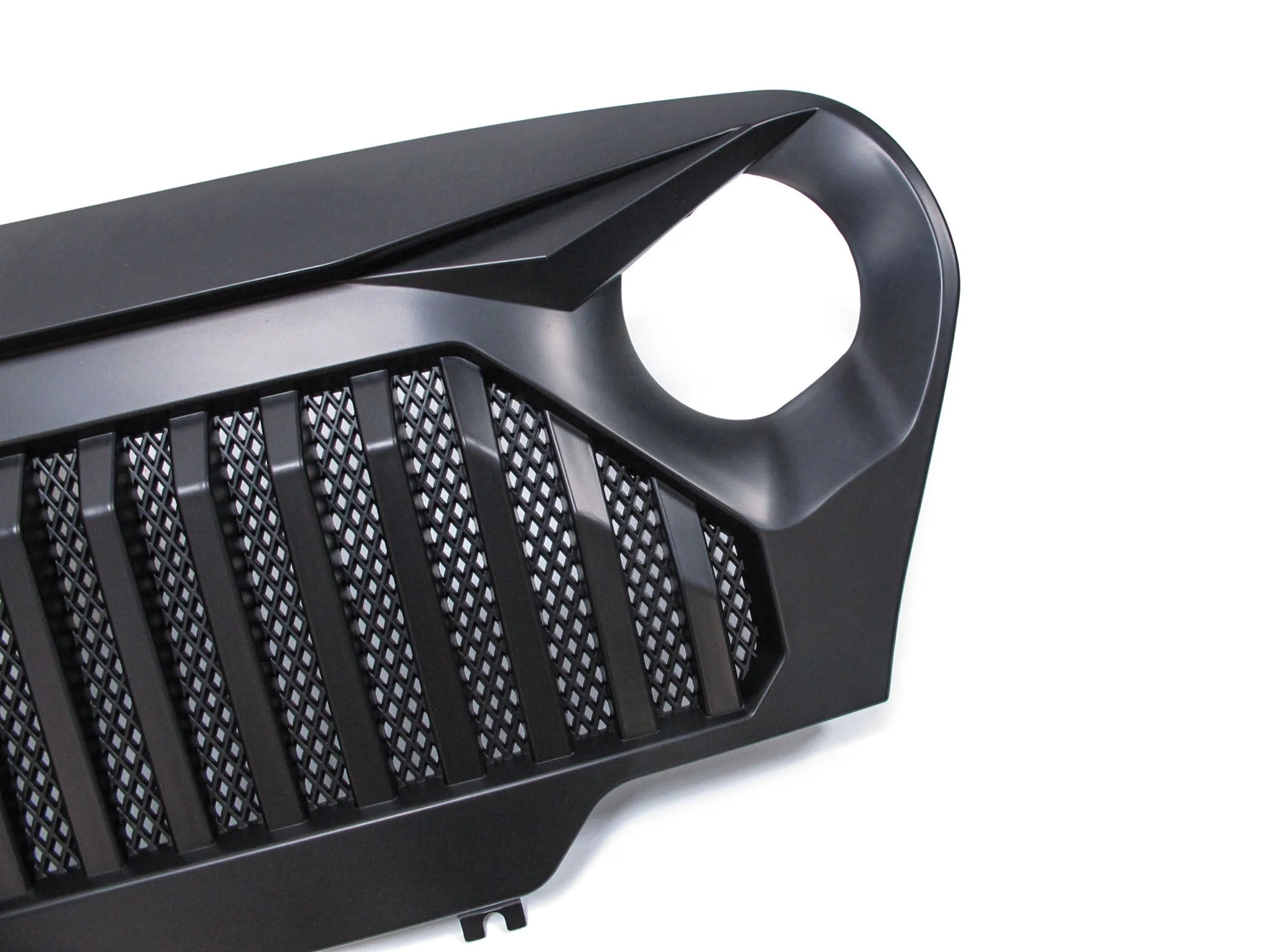 Matte Black Front Gladiator Grill Grille for Jeep Wrangler TJ 1997-2006 - Image 6