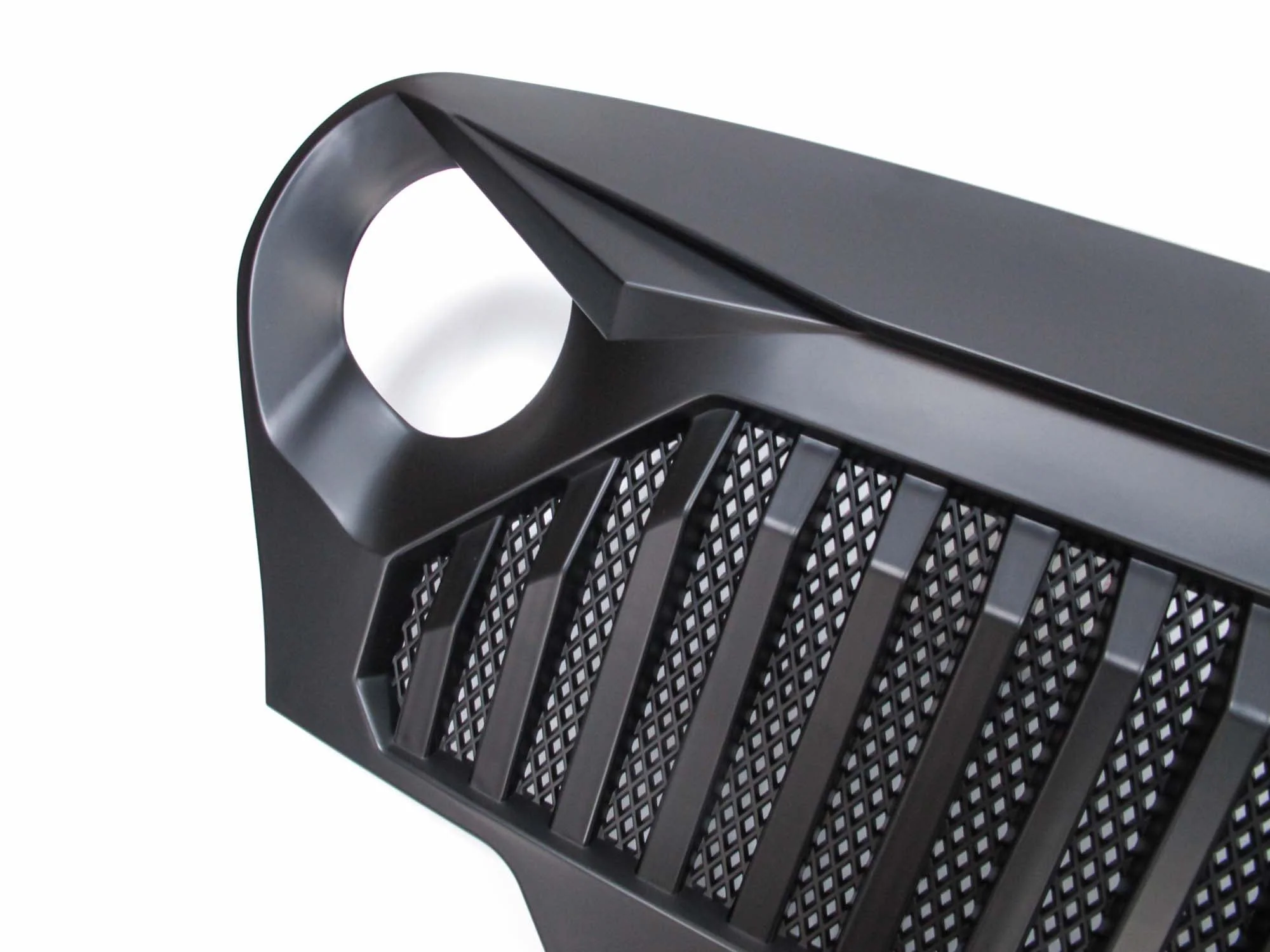 Matte Black Front Gladiator Grill Grille for Jeep Wrangler TJ 1997-2006 - Image 7