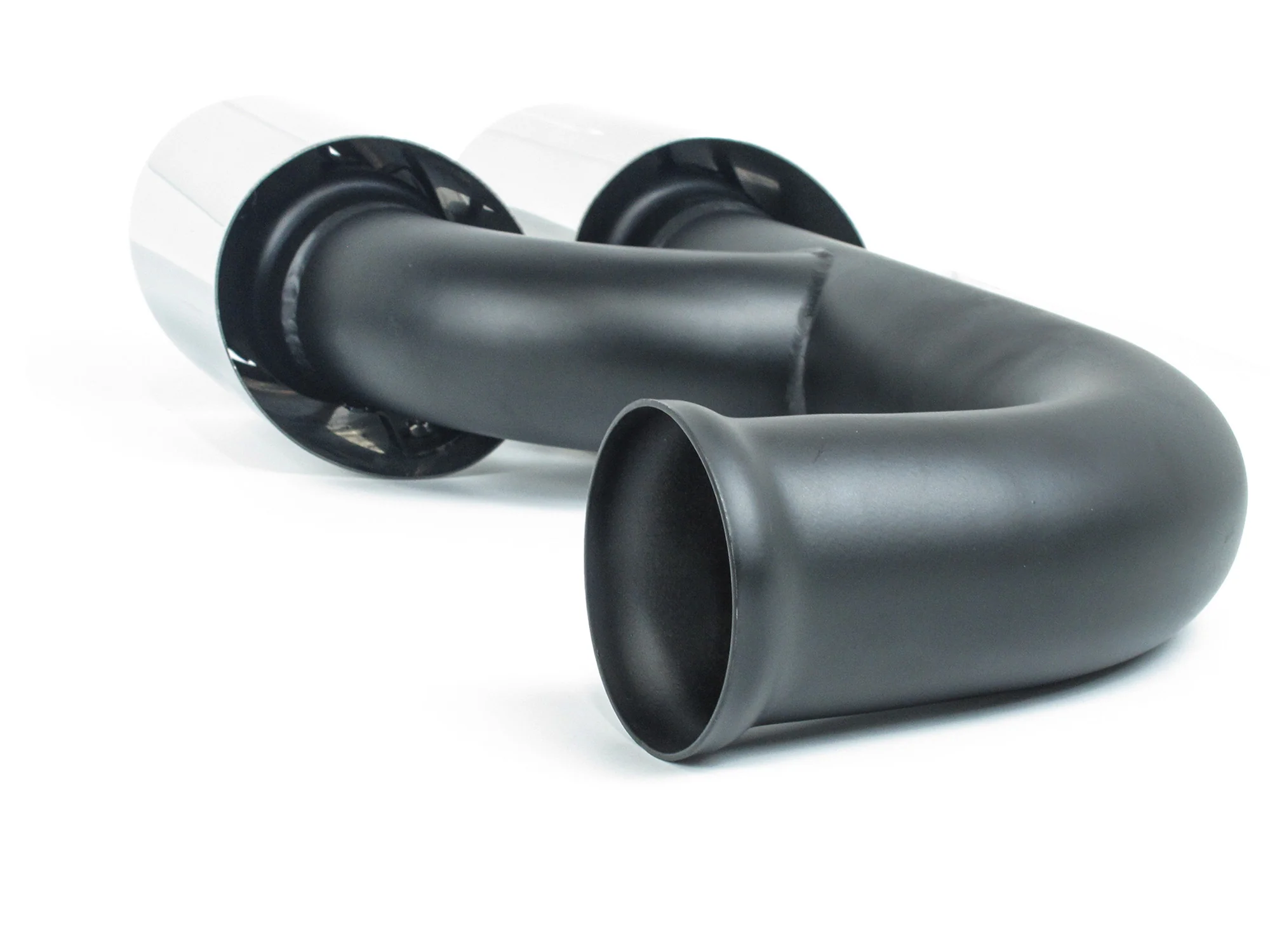 Chrome Exhaust Tips Muffler for Porsche Cayenne 2011-2014 Long Pipes - Image 15
