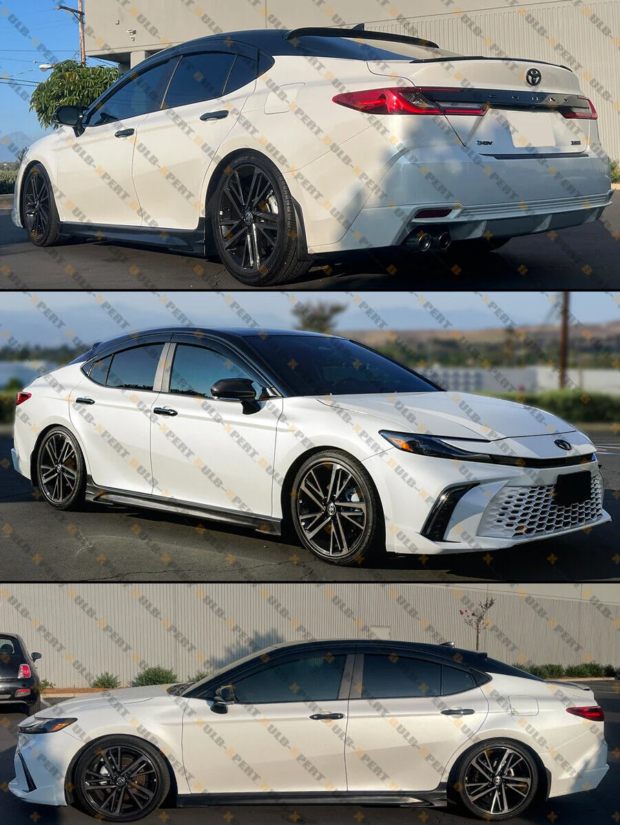 Matte Black Side Skirt Extension for 2025+ Toyora Camry LE SE XSE XLE - Image 4