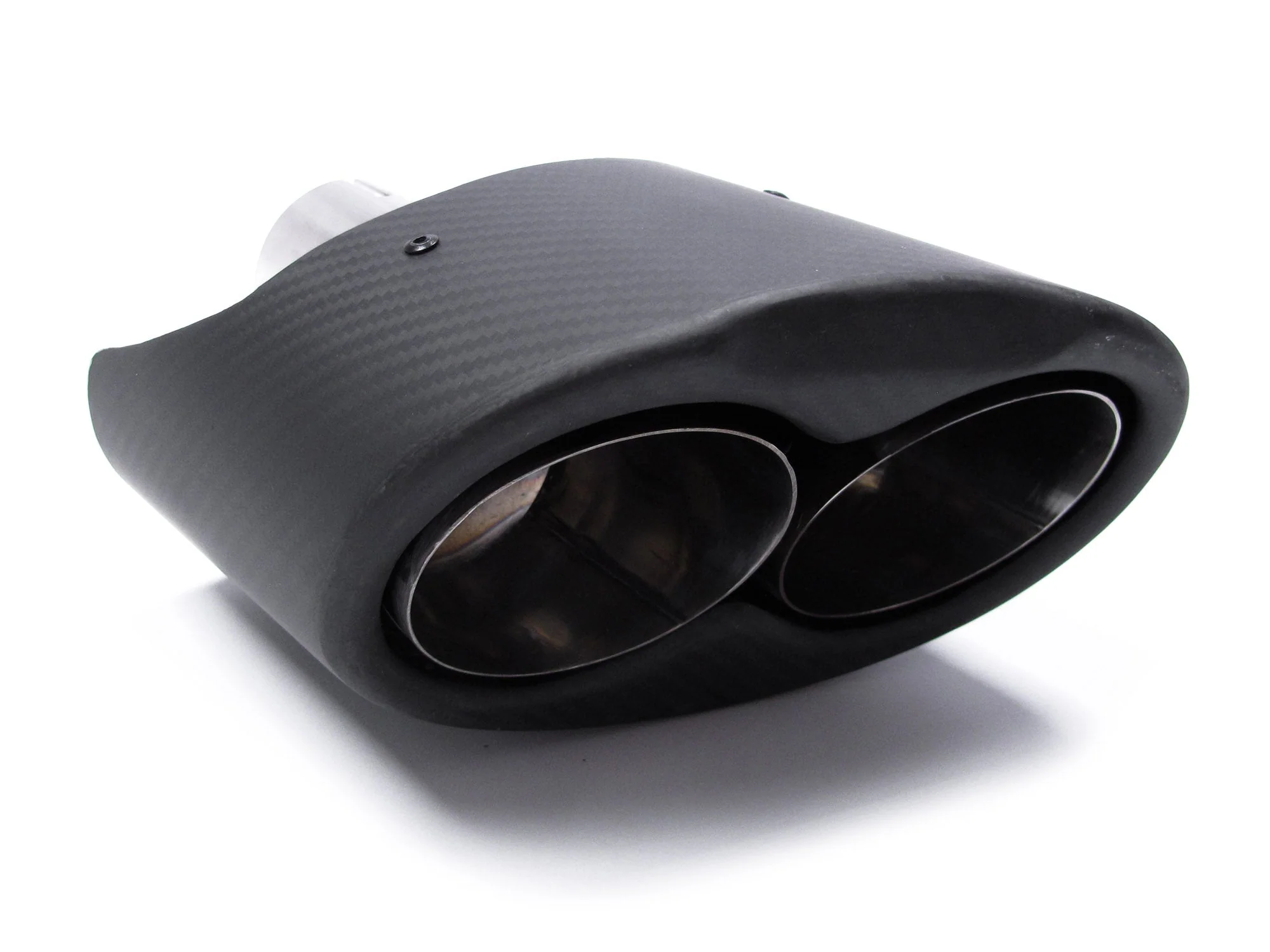 67mm Inlet Matte Carbon Fiber Exhaust Tips Muffler Tailpipe for AUDI A3 A4 A5 A6 A7 - Image 9