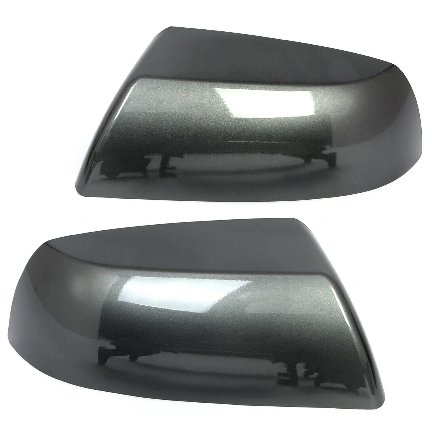 Gray Mirror Cover & Door Handle Kit For Toyota Tundra Sequoia 2011-2019 - Image 6