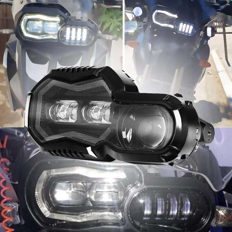 Motorcycle LED Headlight For BMW F650GS F700GS F800GS ADV Adventure - Image 3