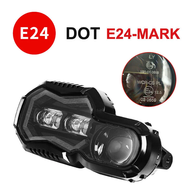 Motorcycle LED Headlight For BMW F650GS F700GS F800GS ADV Adventure - Image 5