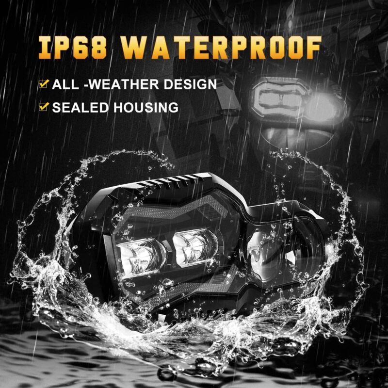 Motorcycle LED Headlight For BMW F650GS F700GS F800GS ADV Adventure - Image 9