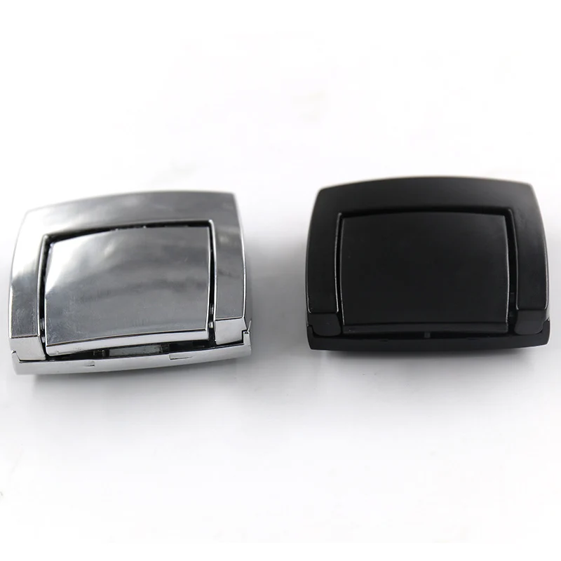 Motorcycle Pack Trunk Latches Luggage Lock Black&Chrome for Harley Touring 1980-2013 - Image 4