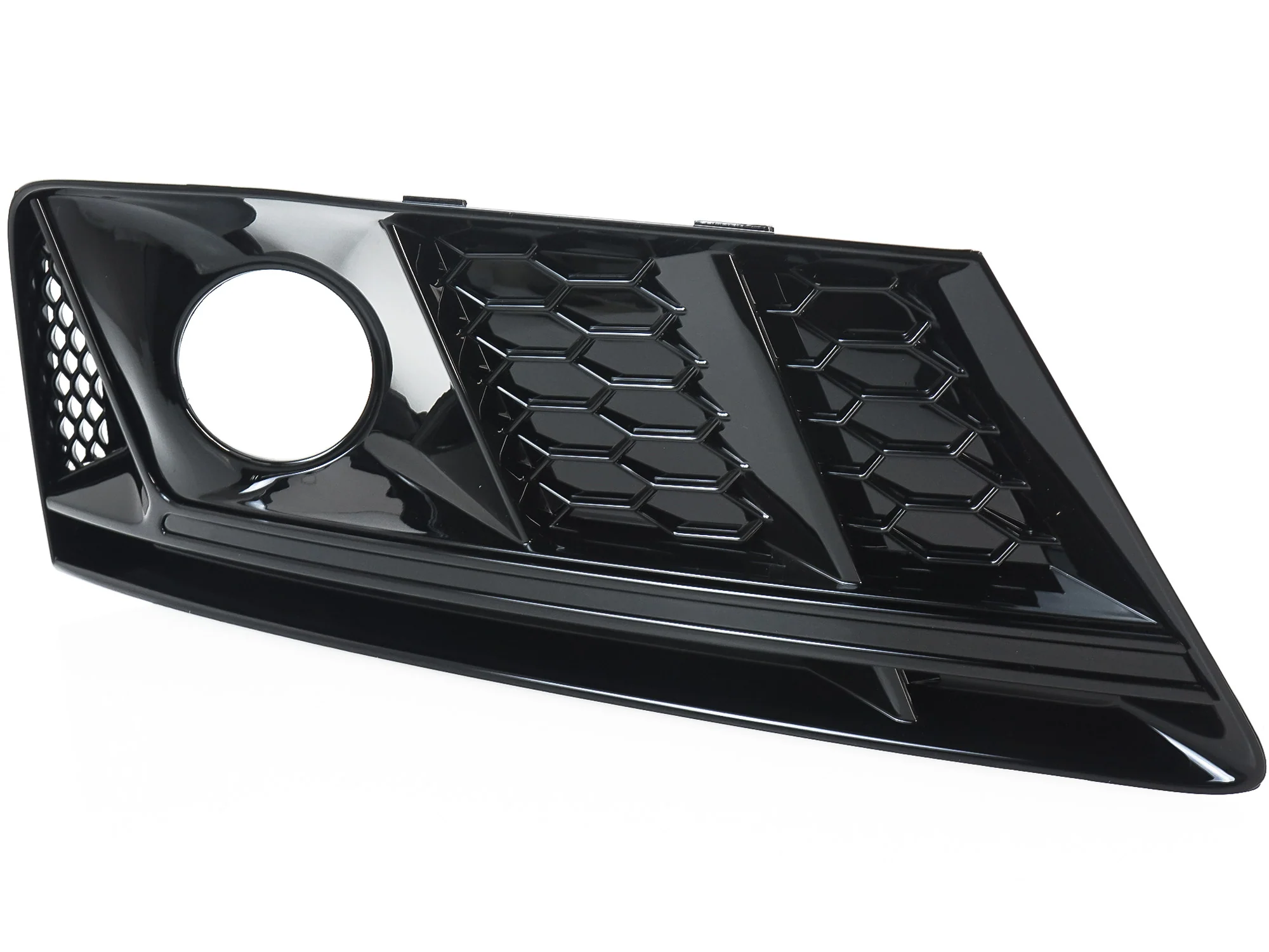 For Audi A4 B9 Non S-line 2016-2018 Front Standard Bumper Fog Light Lamp Grill Grille Cover - Image 8