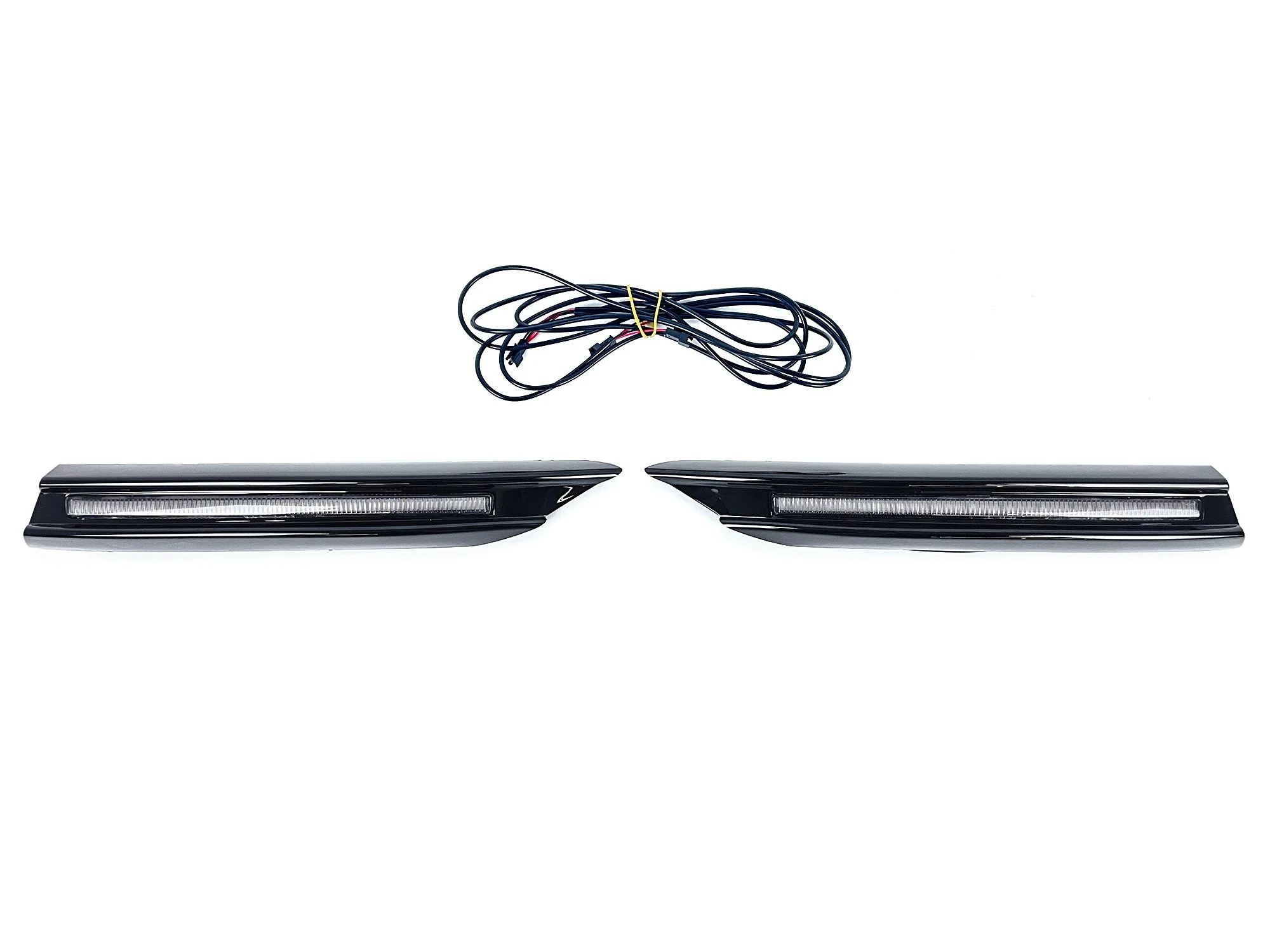 LED DRL Fog Lights for 2022–2025 Mercedes W206 C200 C300 AMG Line Sedan - Image 9