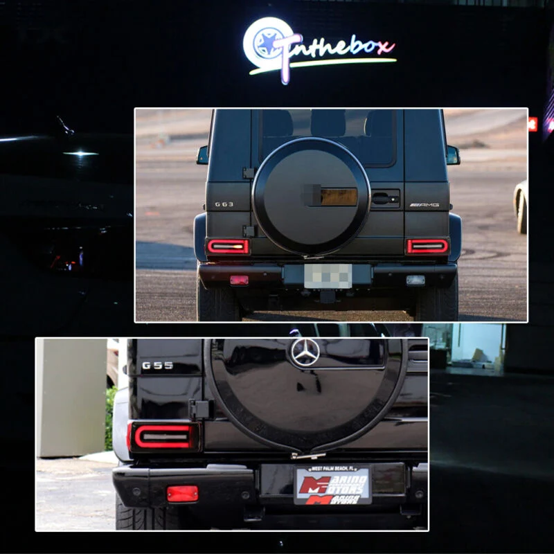 Smoke LED Tail Lights for Mercedes Benz W463 G-wagon G500 G550 G55 G63 AMG 1999-2018 - Image 10