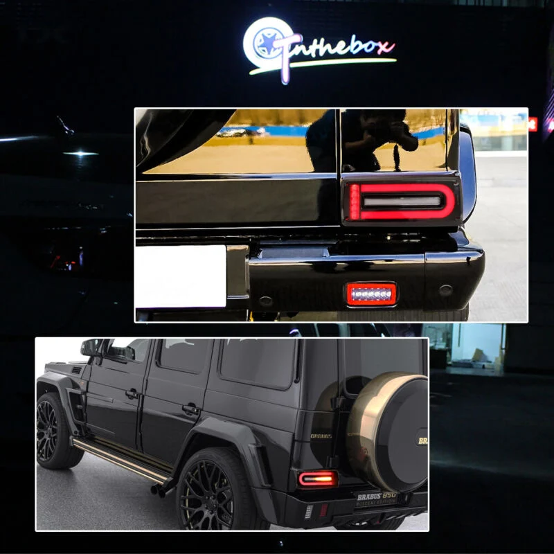 Smoke LED Tail Lights for Mercedes Benz W463 G-wagon G500 G550 G55 G63 AMG 1999-2018 - Image 11