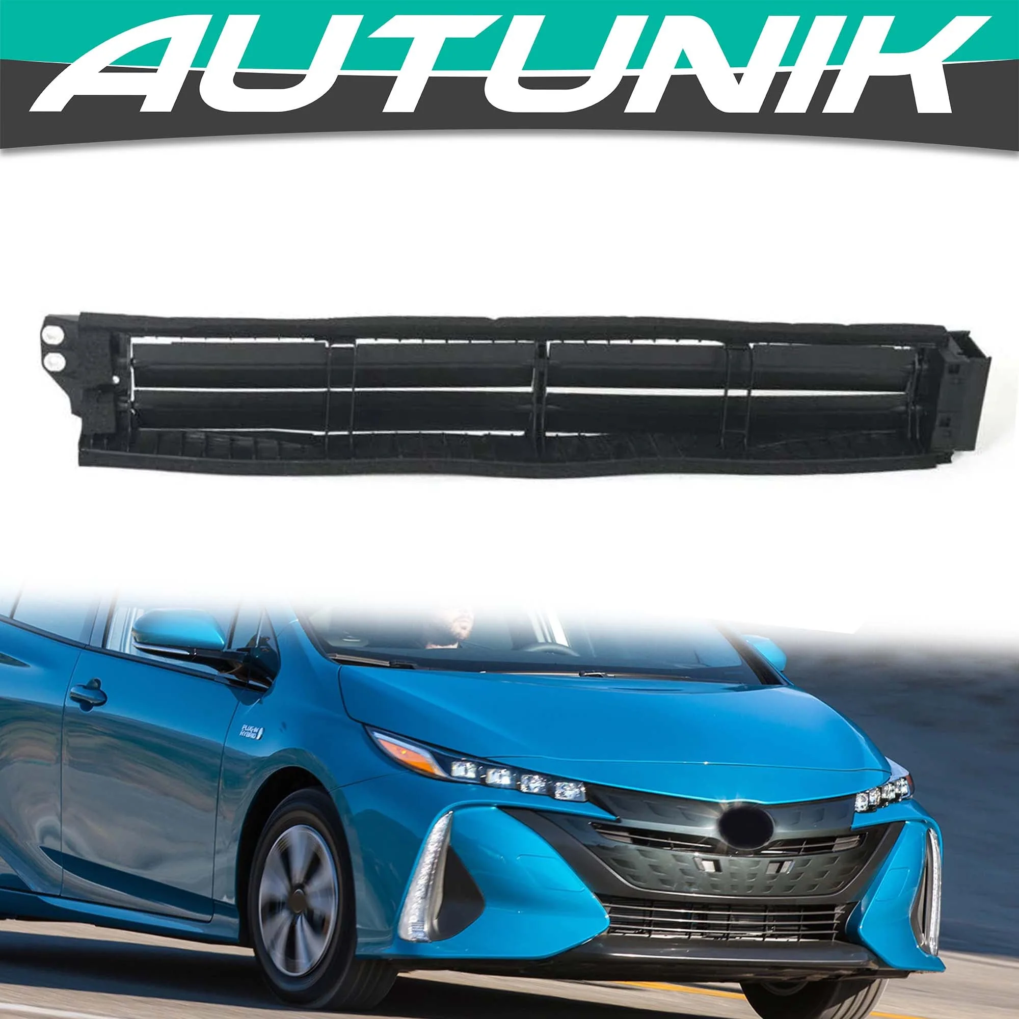 New Active Grille Shutter For 2016 2017 2018-2020 Toyota Prius Prime w/o Motor - Image 8