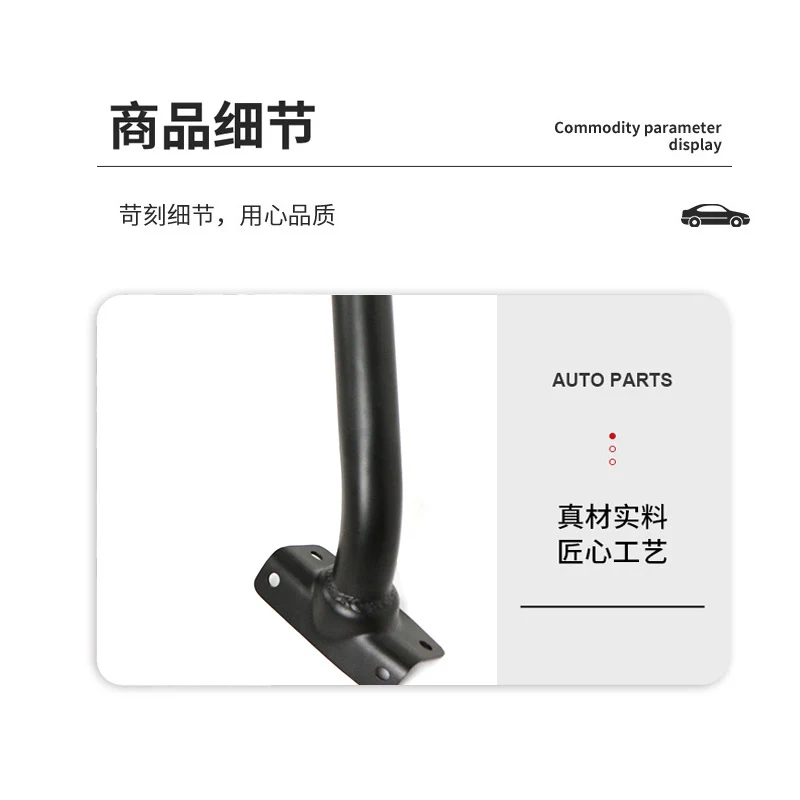 New Manganese Steel Bumper Bull Bar Front Bar for Ford Bronco 2021-2023 - Image 3