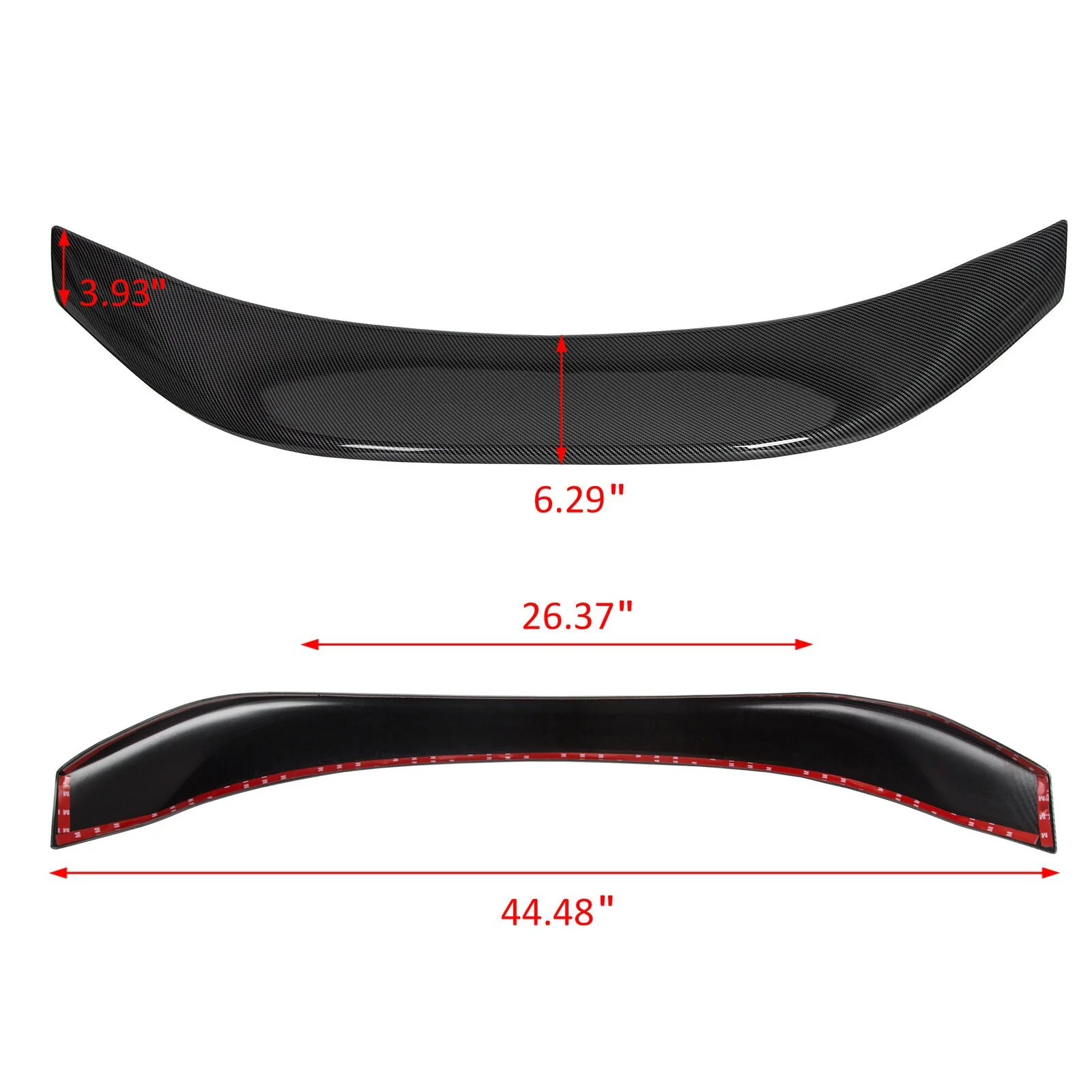 Carbon Fiber Look Rear Trunk Spoiler Wing Fit For Scion FR-S GT86 Subaru BRZ 2013-2020 - Image 5