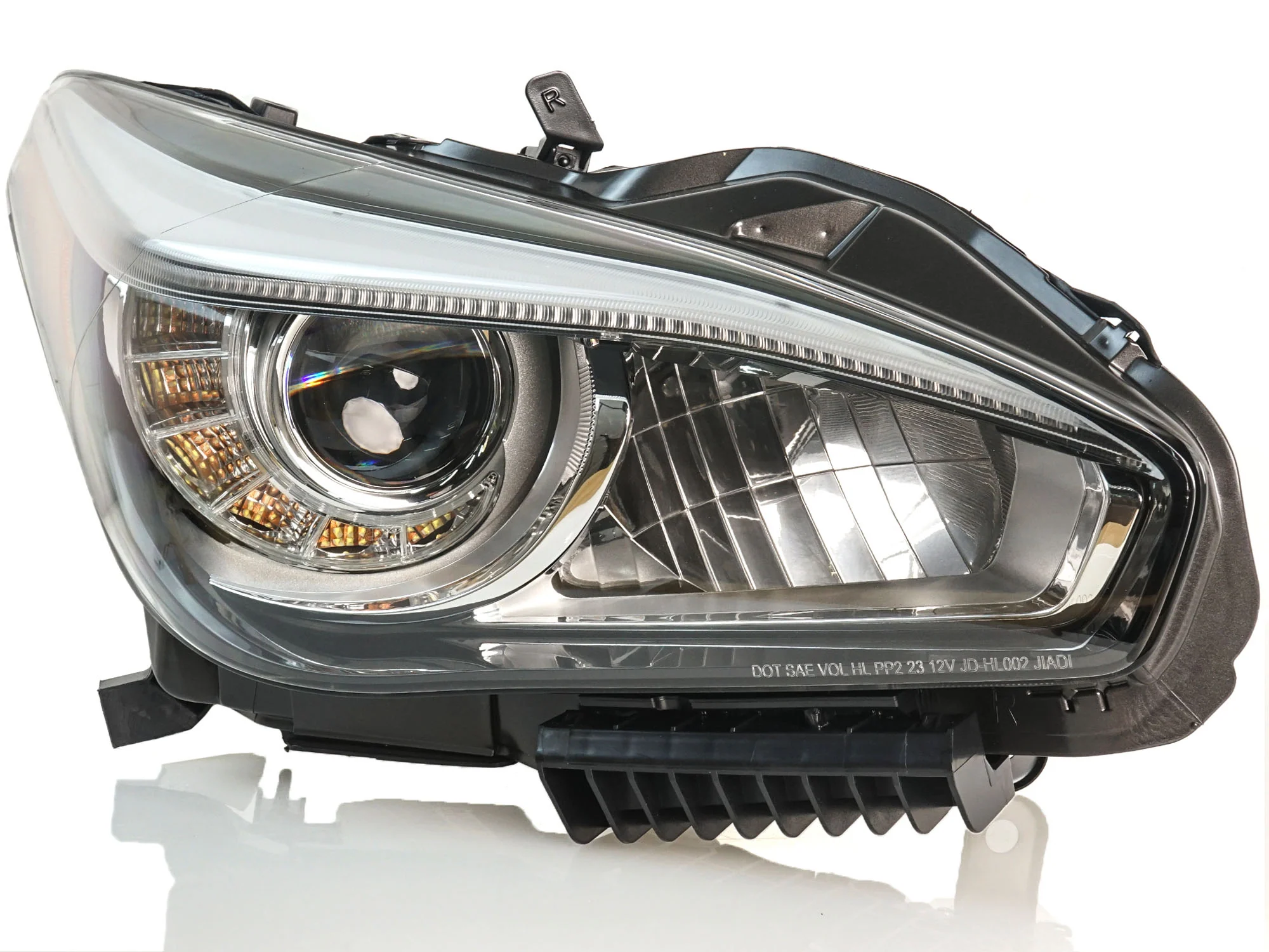 Non AFS Right Passenger LED Headlight Lamp For 2014-2019 Infiniti Q70 Q70L - Image 5