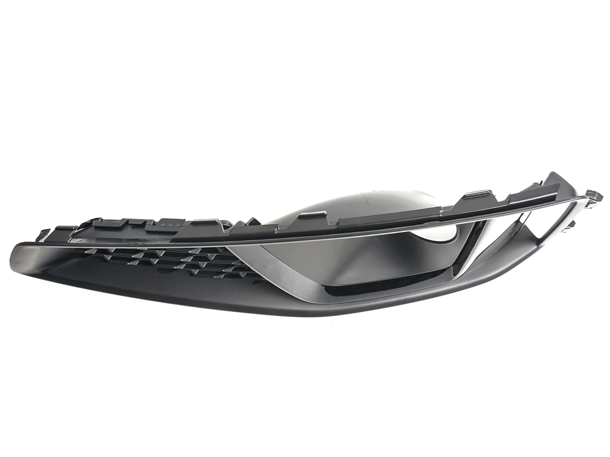 Pair Black Fog Light Grille Trim Covers For 2019 Audi A4 S-Line S4 Front Bumper - Image 10