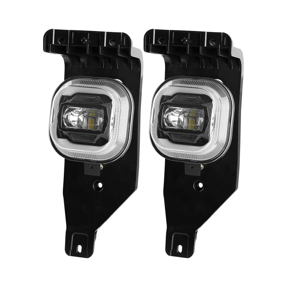 Pair Bumper LED Fog Lights for Ford F-350 2005 2006 2007 Super Duty Accessories - Image 7
